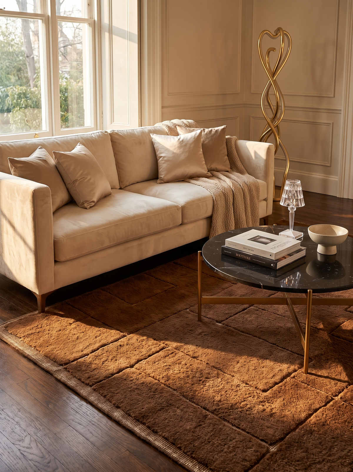 Florian Hand-Knotted Rug lifestyle 1