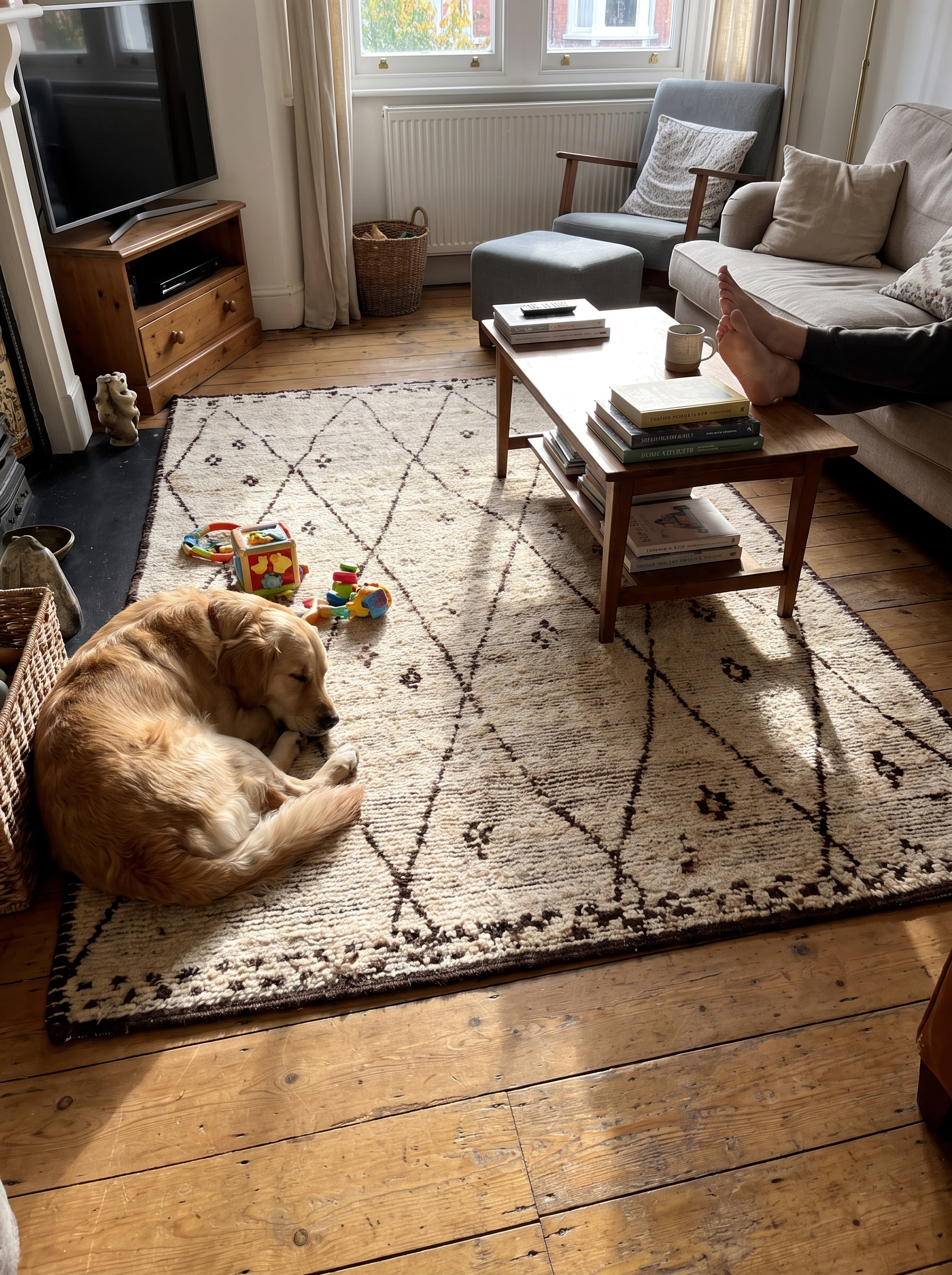 Gretchen Hand Knotted Rug lifestyle 2