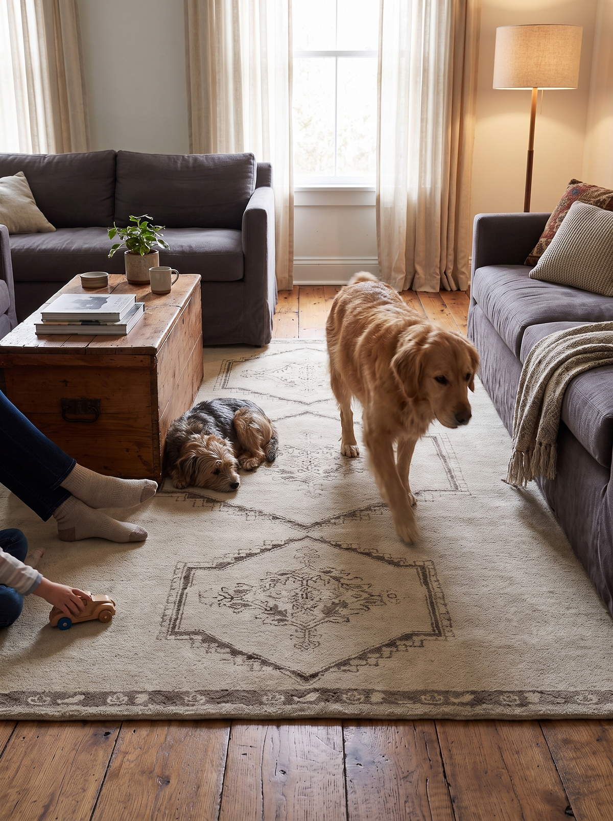 Astana Hand-Knotted Rug lifestyle 2
