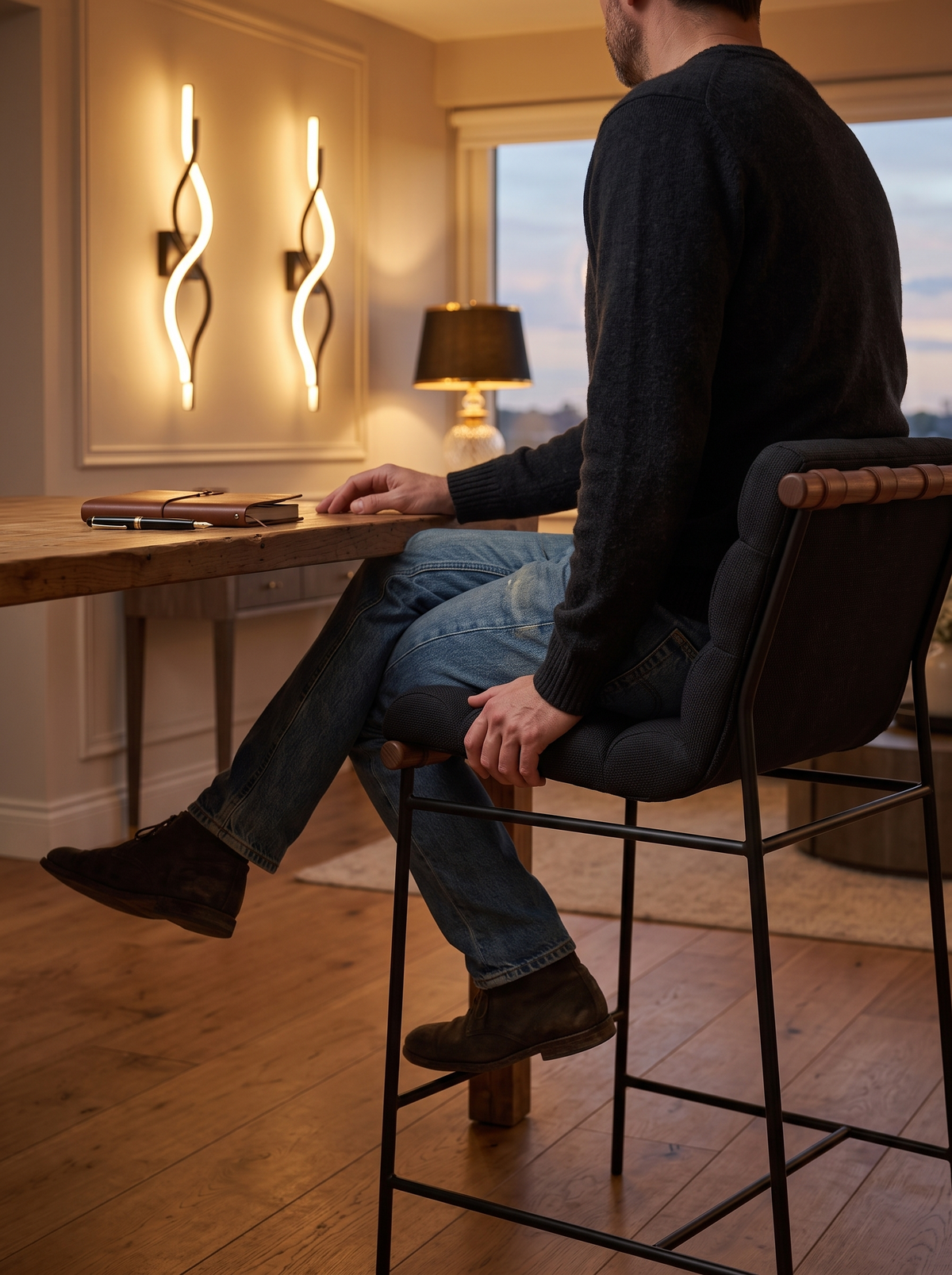 Vail Counter & Bar Stool lifestyle 2