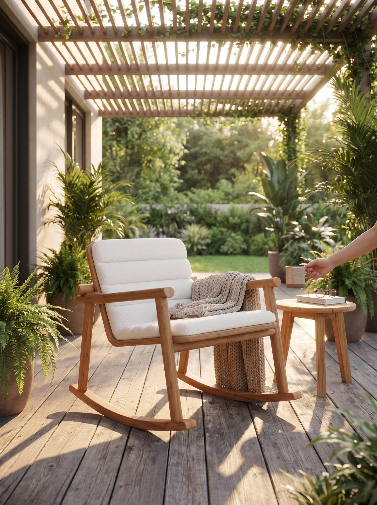 Outdoor Frisco Rocker lifestyle 2