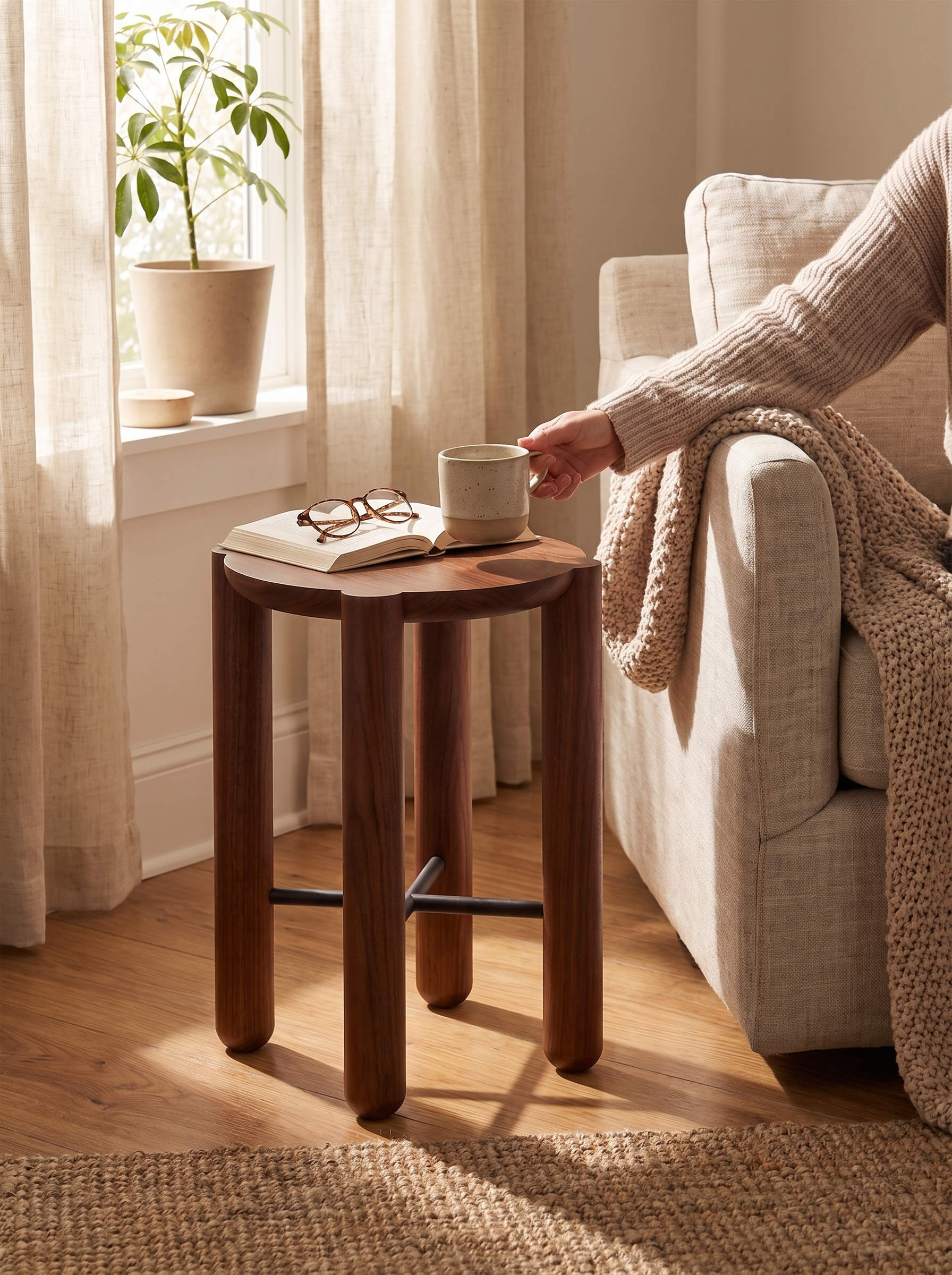 Trio Side Table lifestyle 3