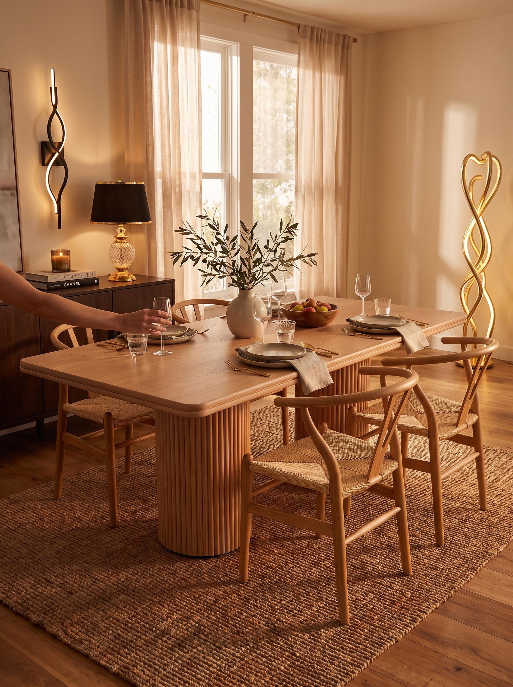 Rio Dining Table lifestyle 1