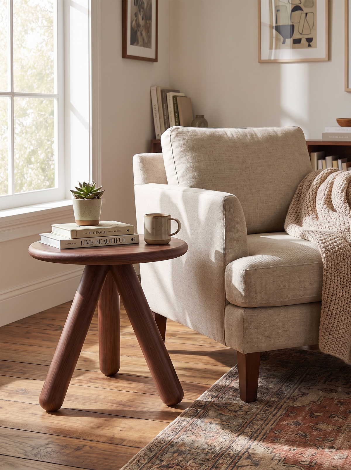 Willow Side Table lifestyle 3
