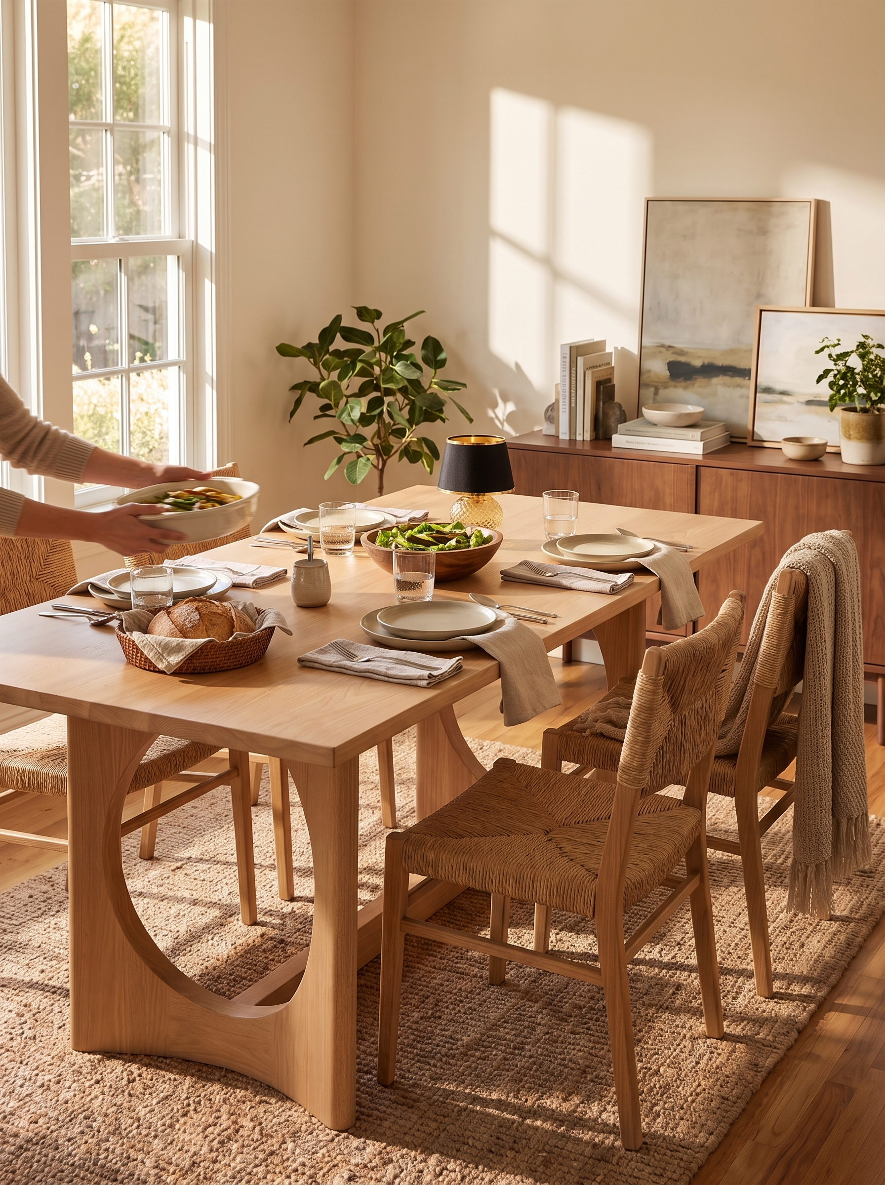 Summit Dining Table lifestyle 1