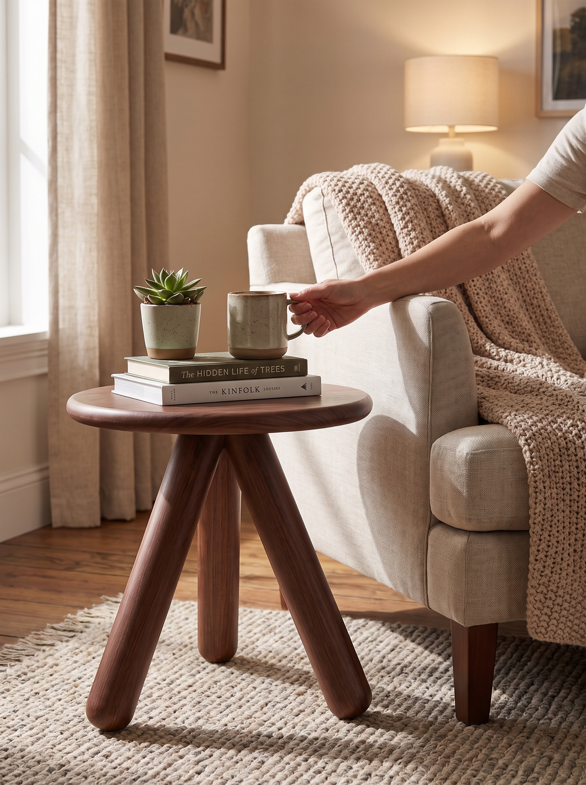 Willow Side Table lifestyle 1