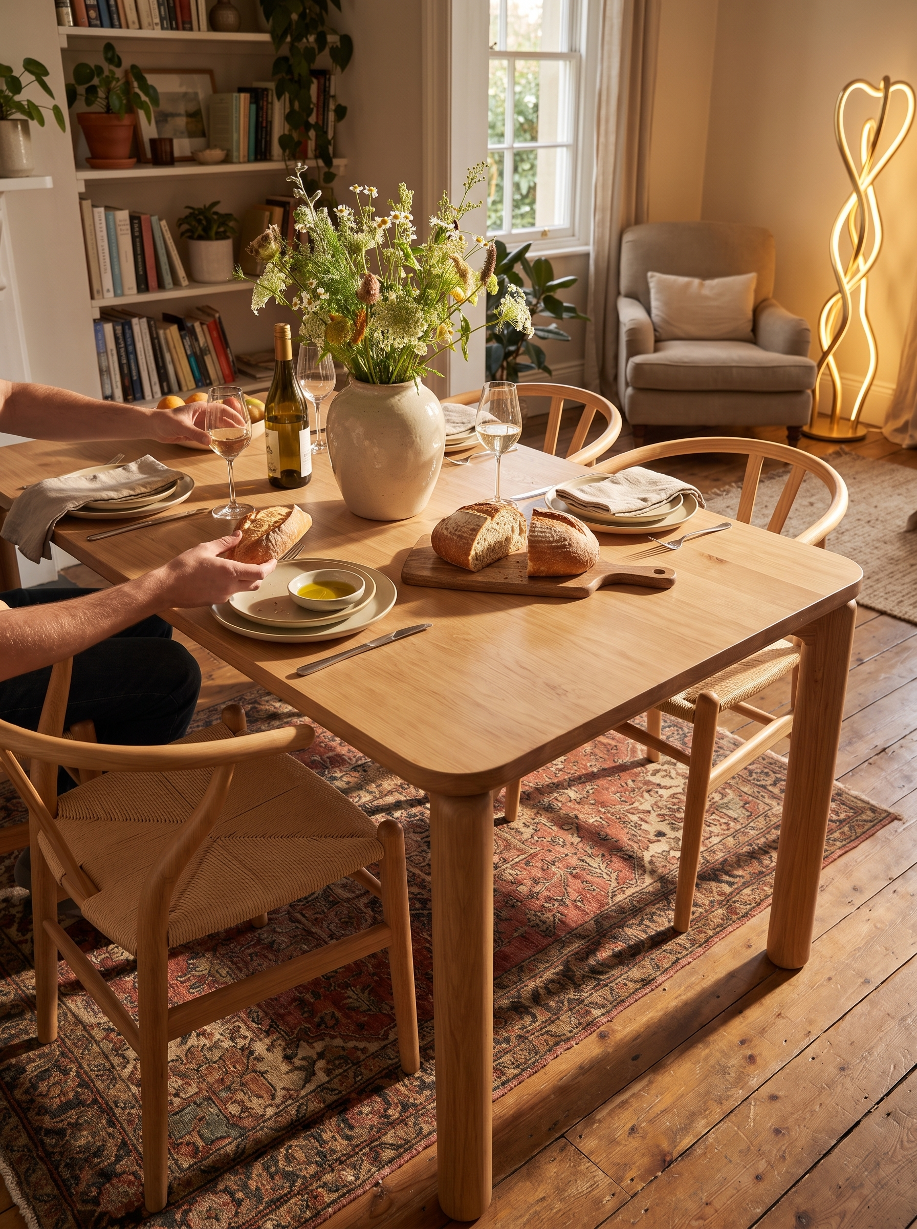 Dillon Dining Table lifestyle 1