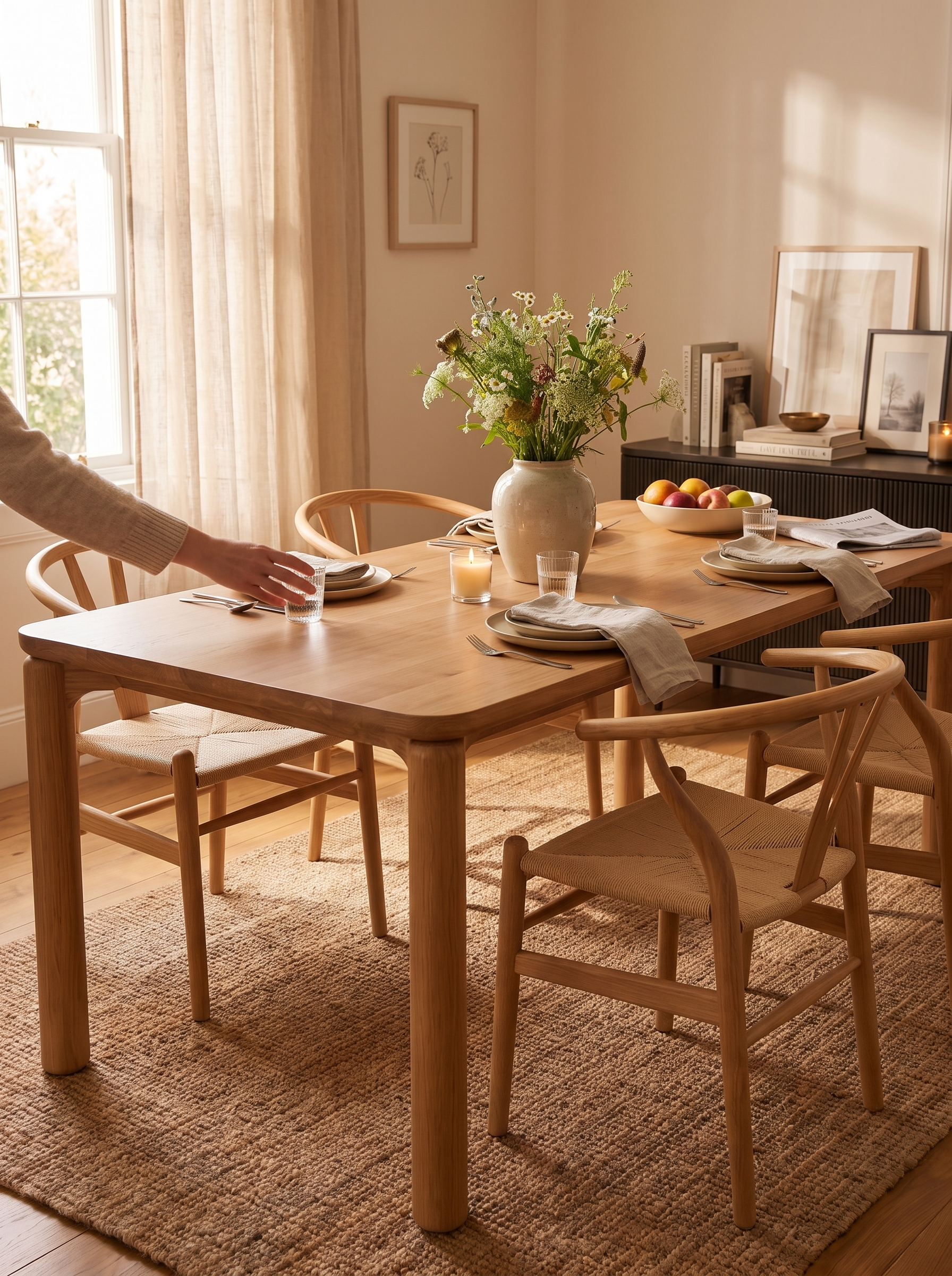 Dillon Dining Table lifestyle 3