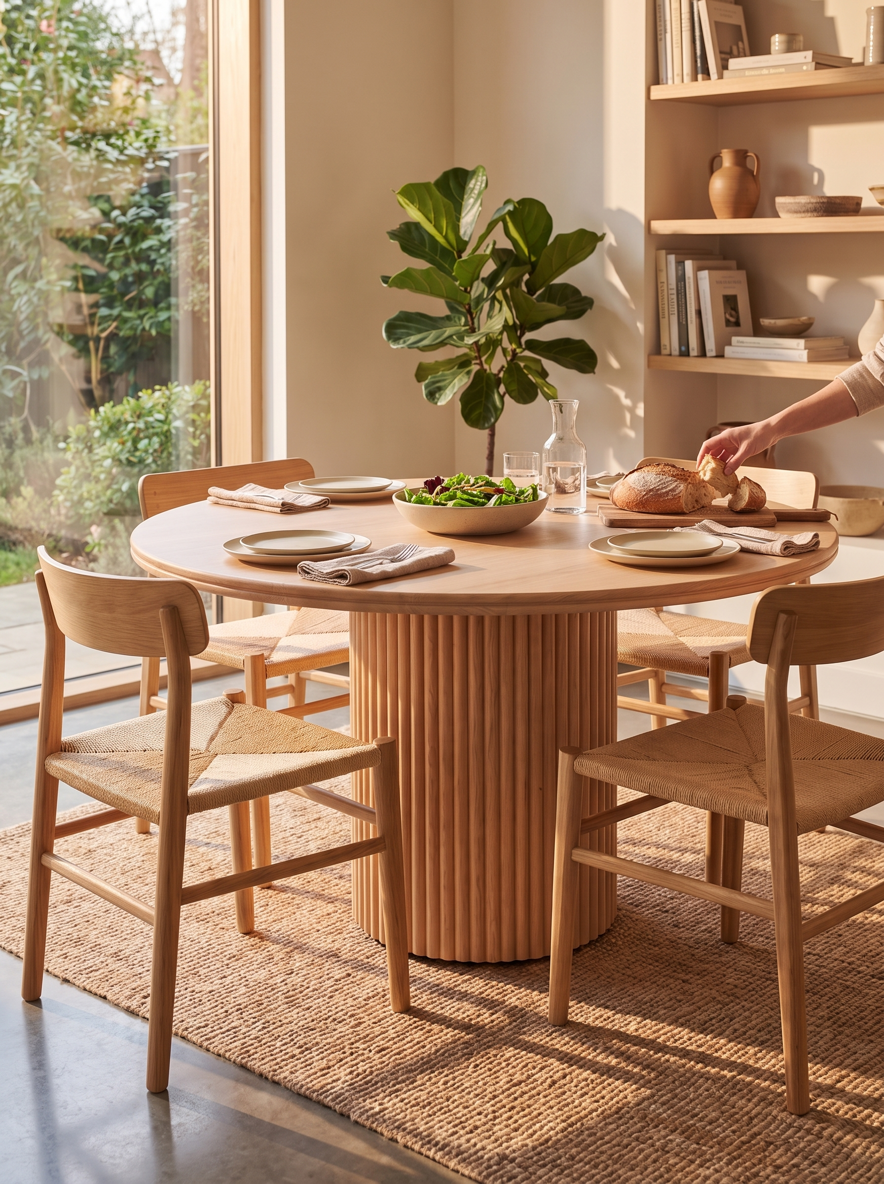 Rio Round Dining Table lifestyle 2