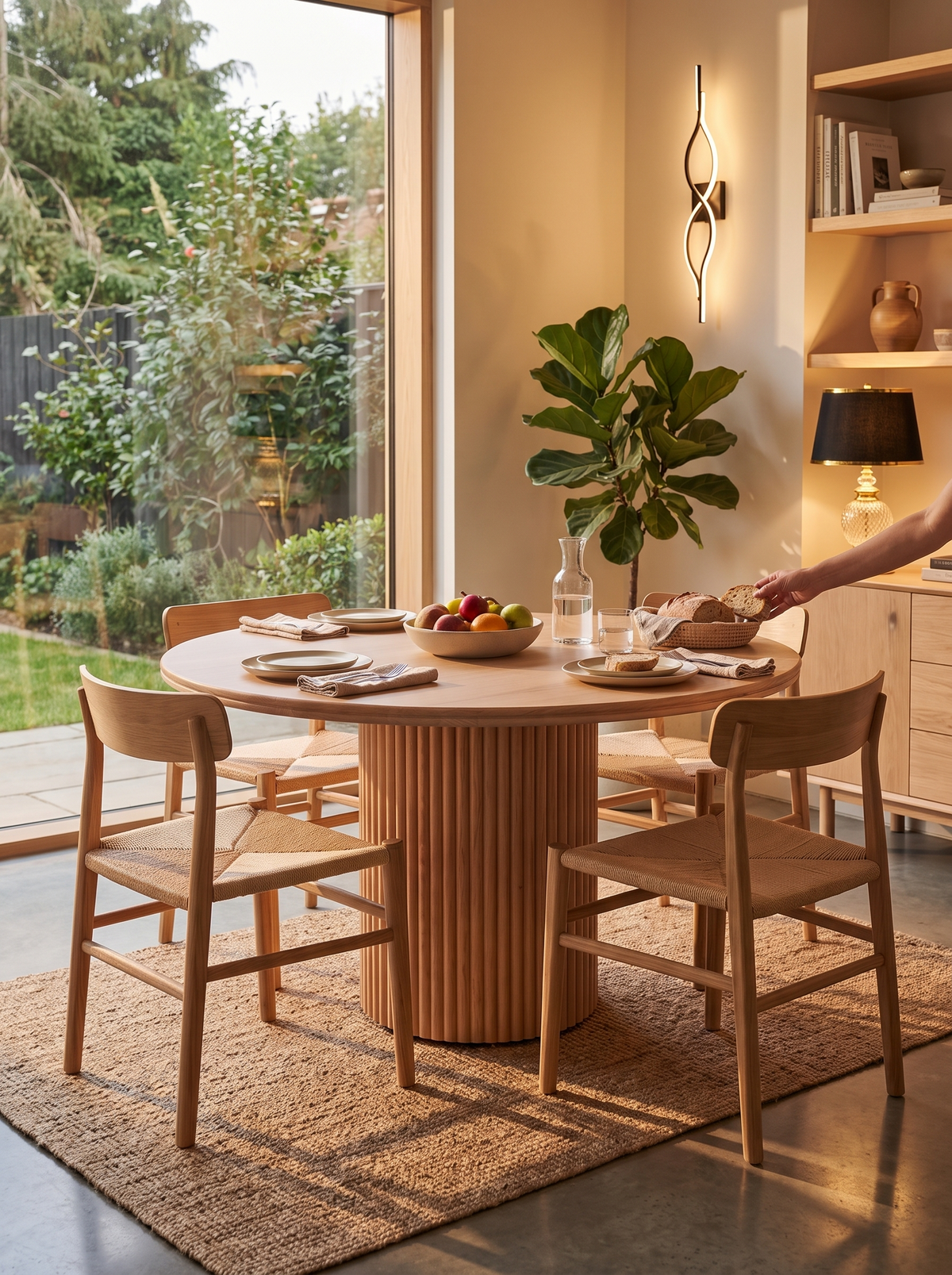 Rio Round Dining Table lifestyle 3