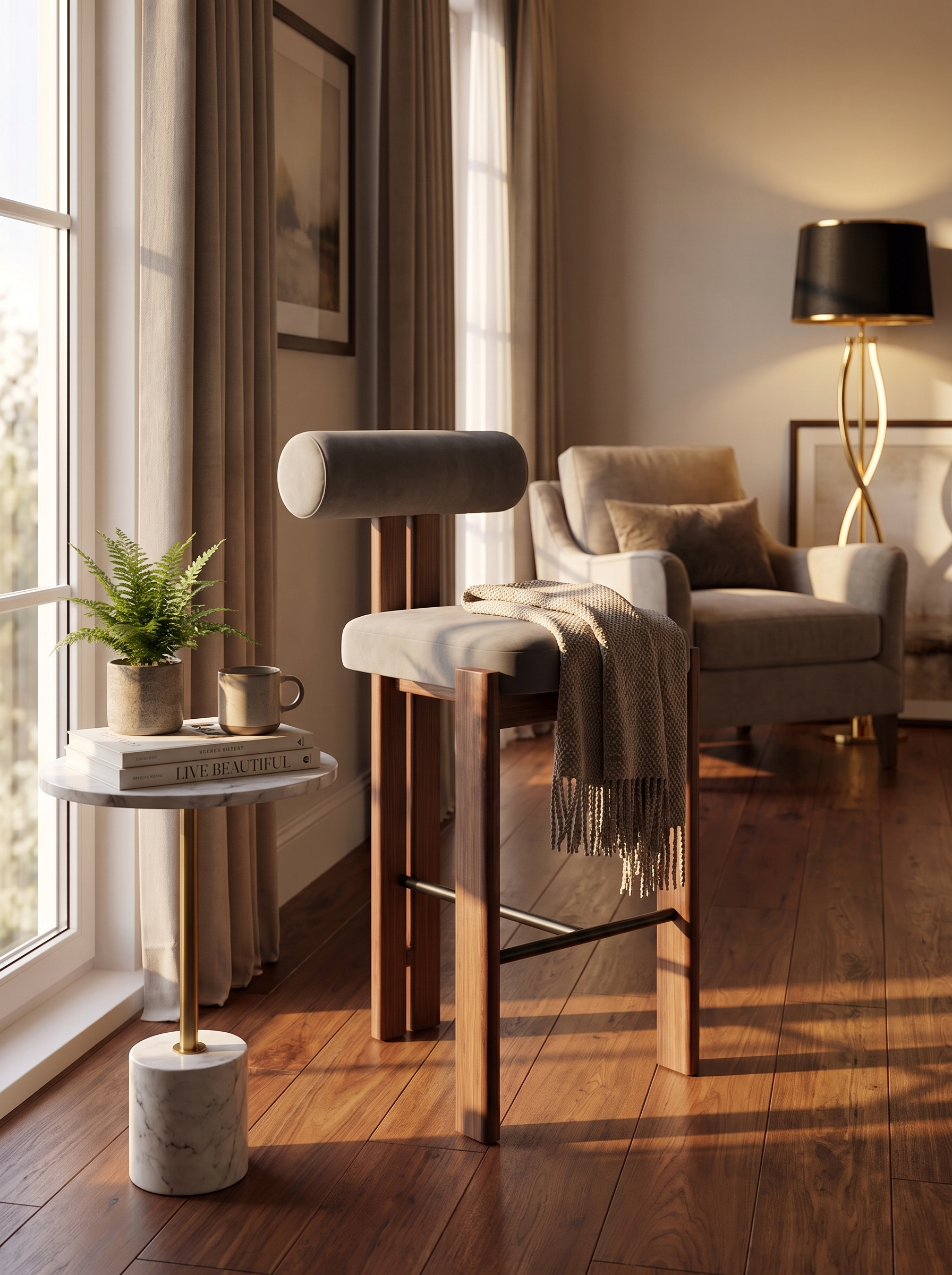 Monarch Counter Stool lifestyle 1