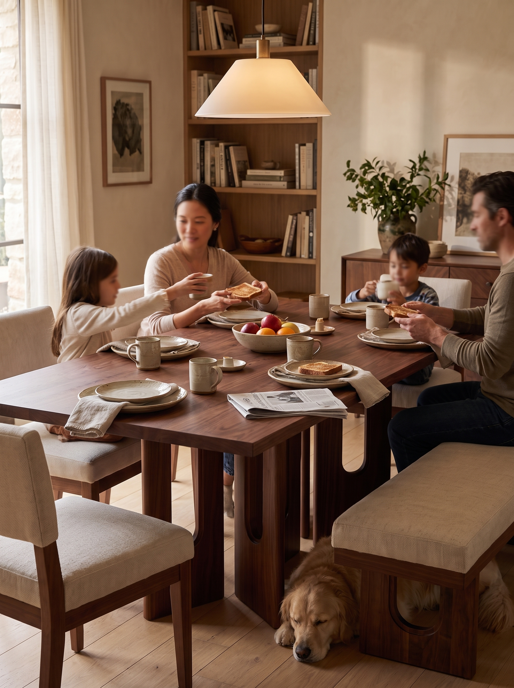 Highland Dining Table lifestyle 3