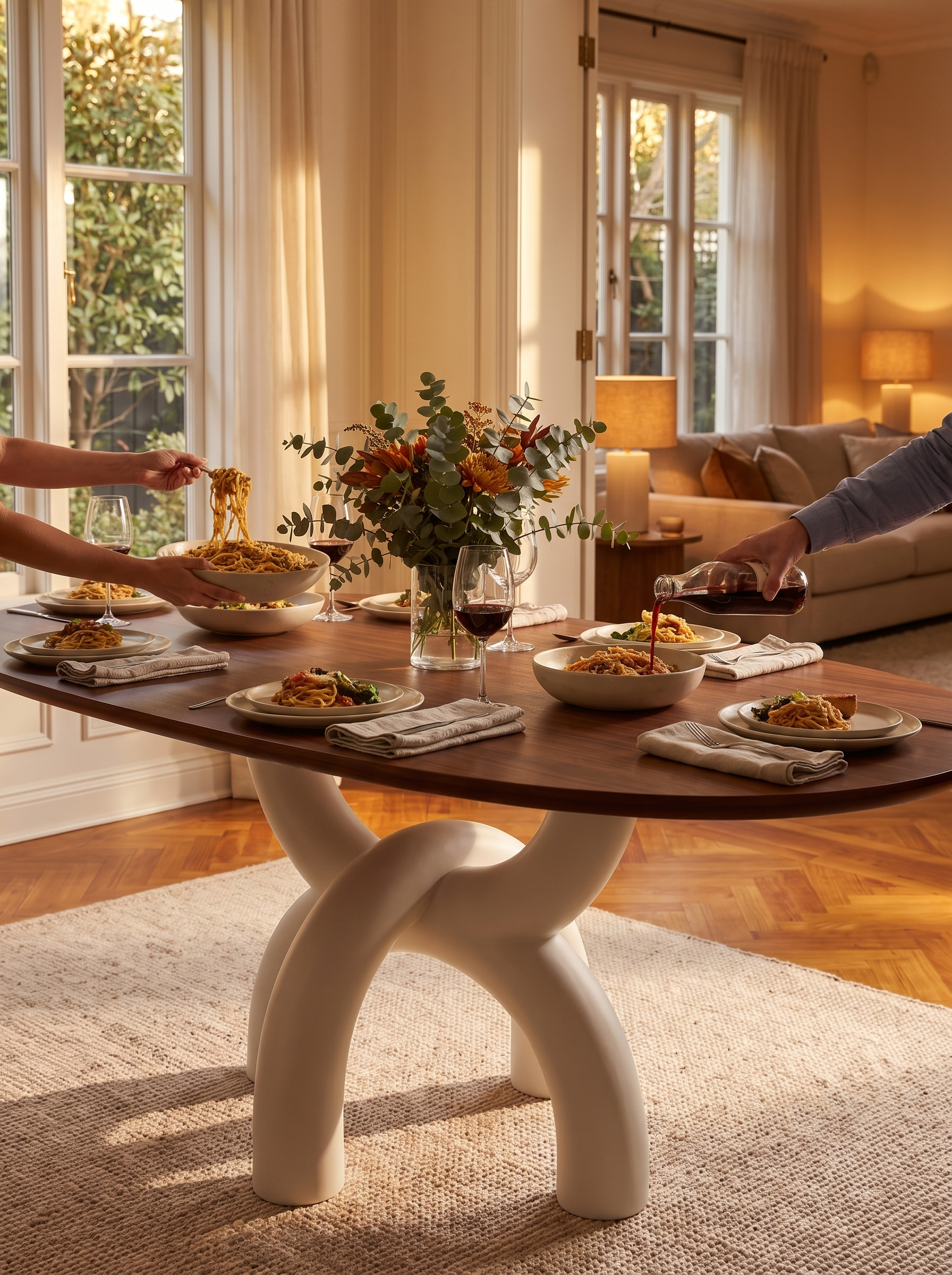 Clove Dining Table lifestyle 1