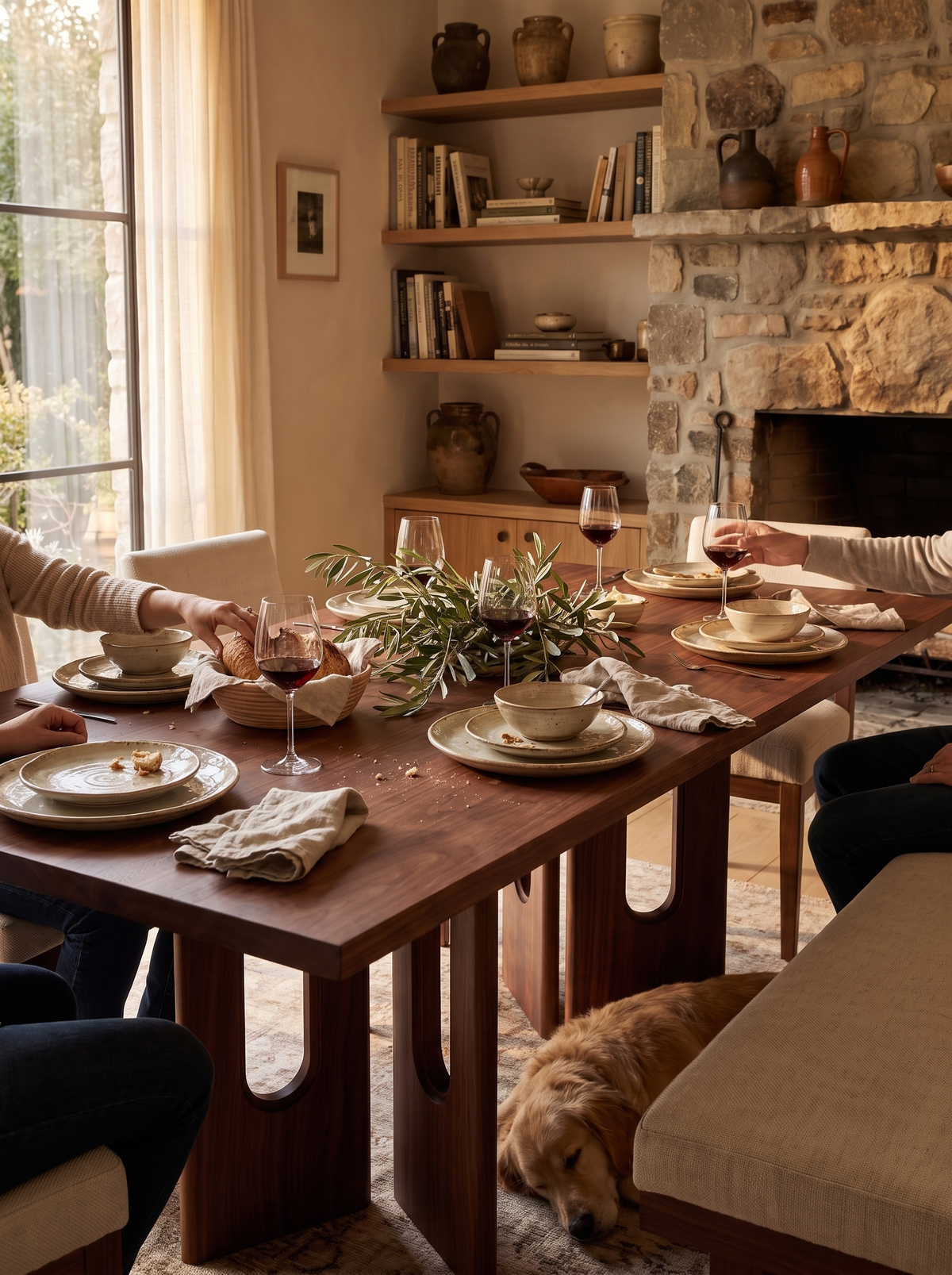 Highland Dining Table lifestyle 1