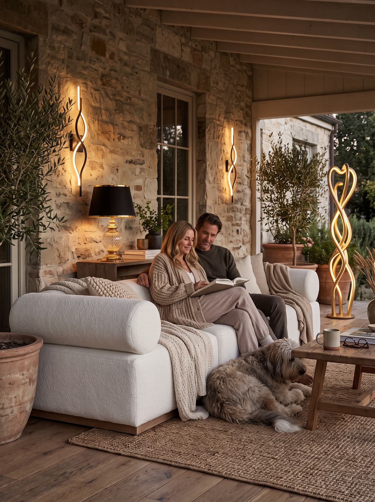 Lenox Outdoor Sectional lifestyle 2