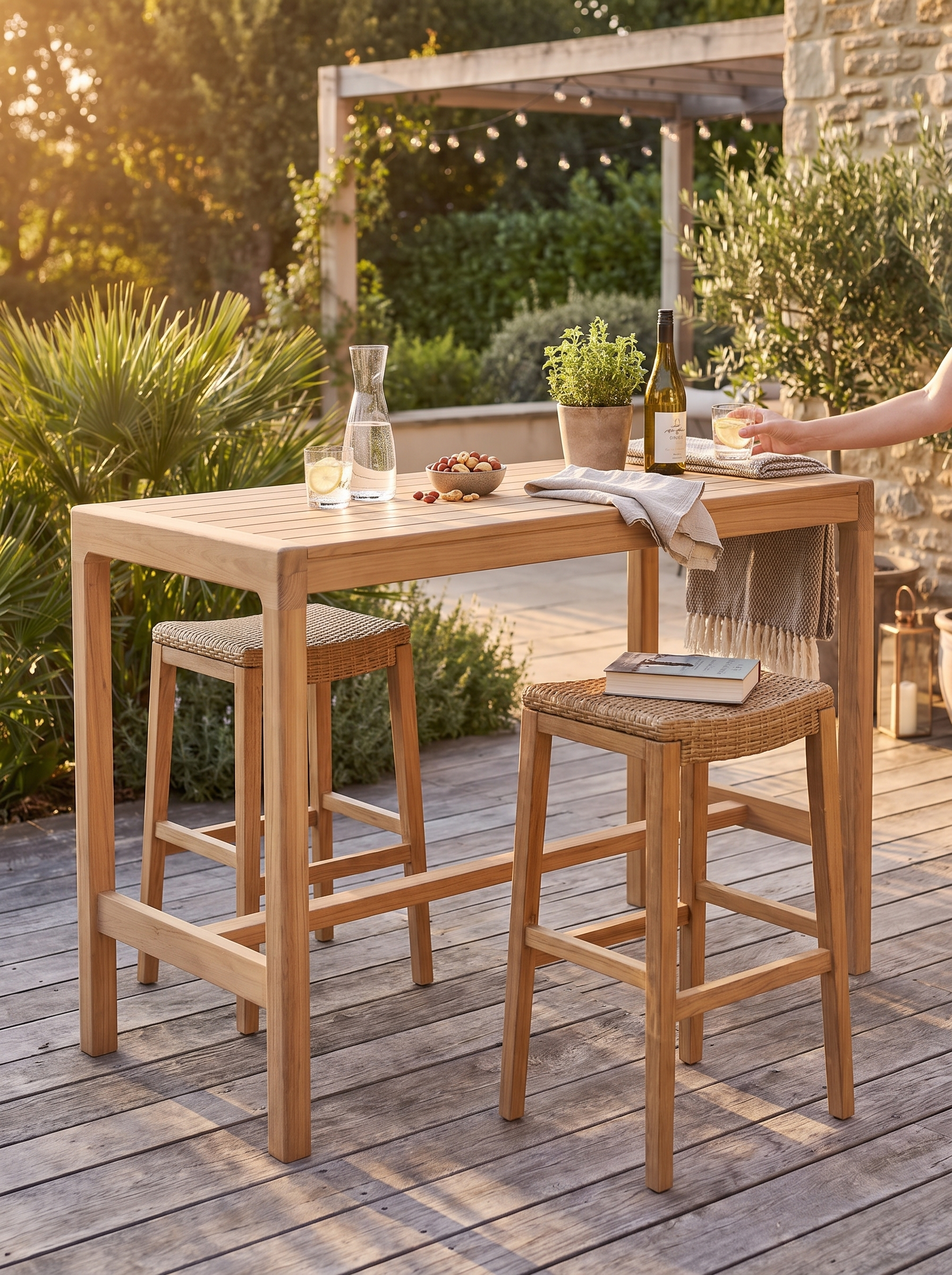 Jack Outdoor Bar Table lifestyle 1