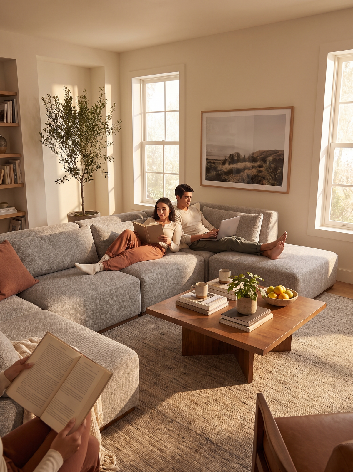 Adler Outdoor Sectional lifestyle 3