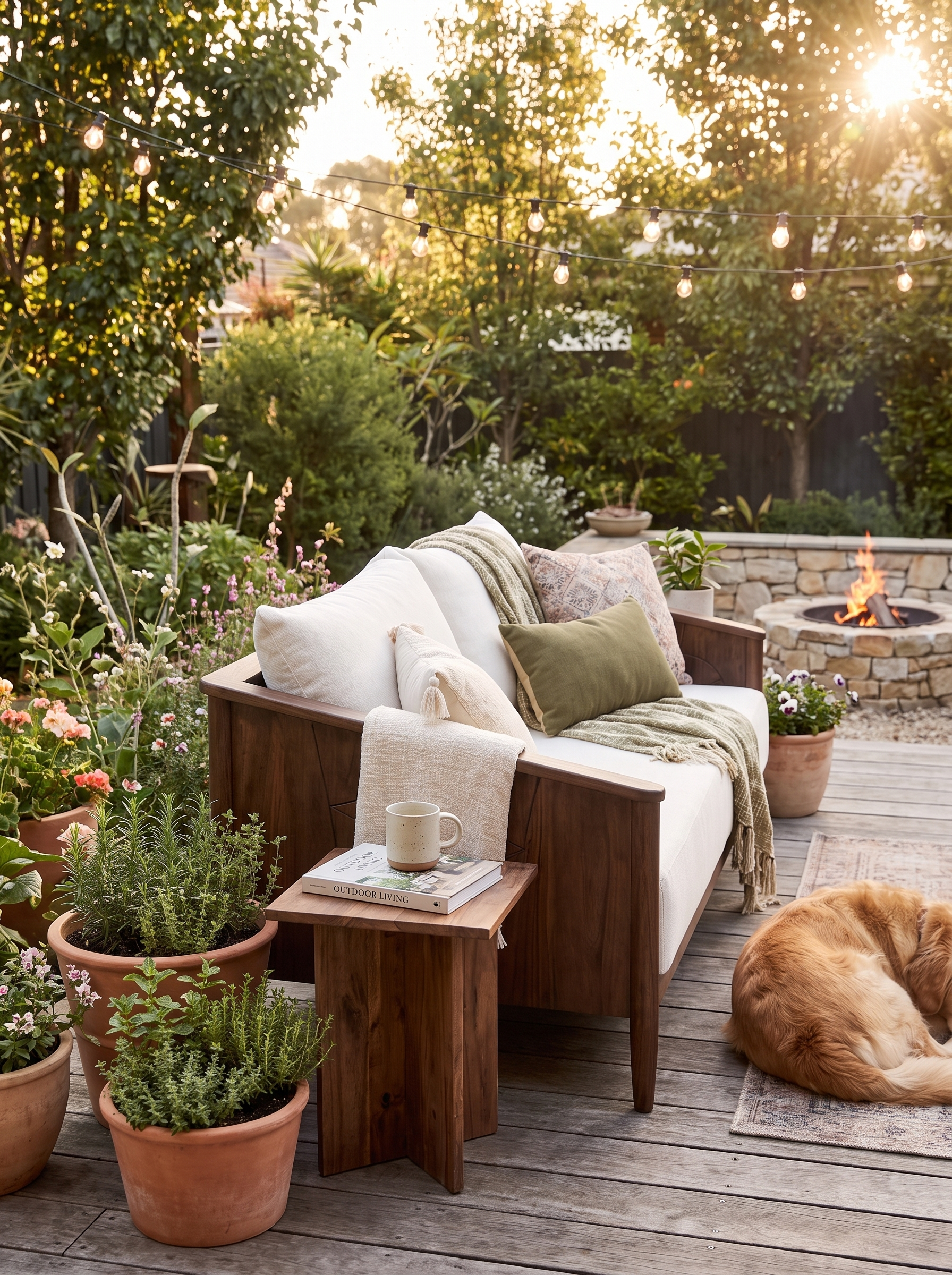 Ridge Outdoor Sofa lifestyle 2