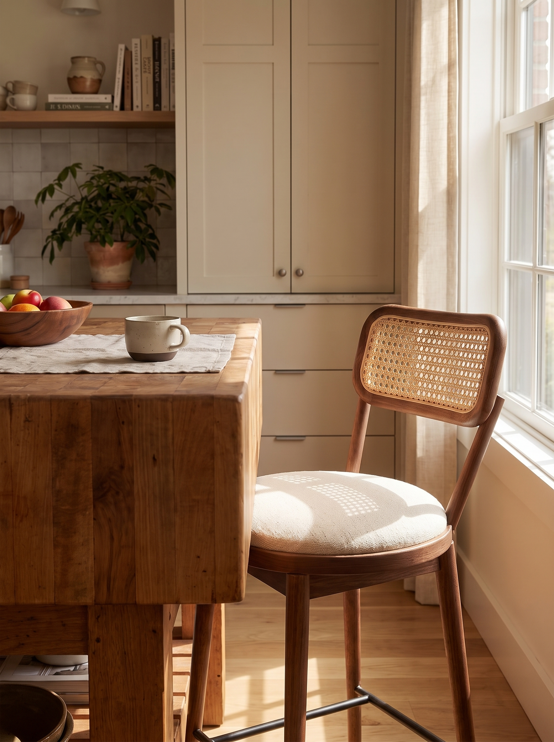 Alma Swivel Counter Stool lifestyle 3