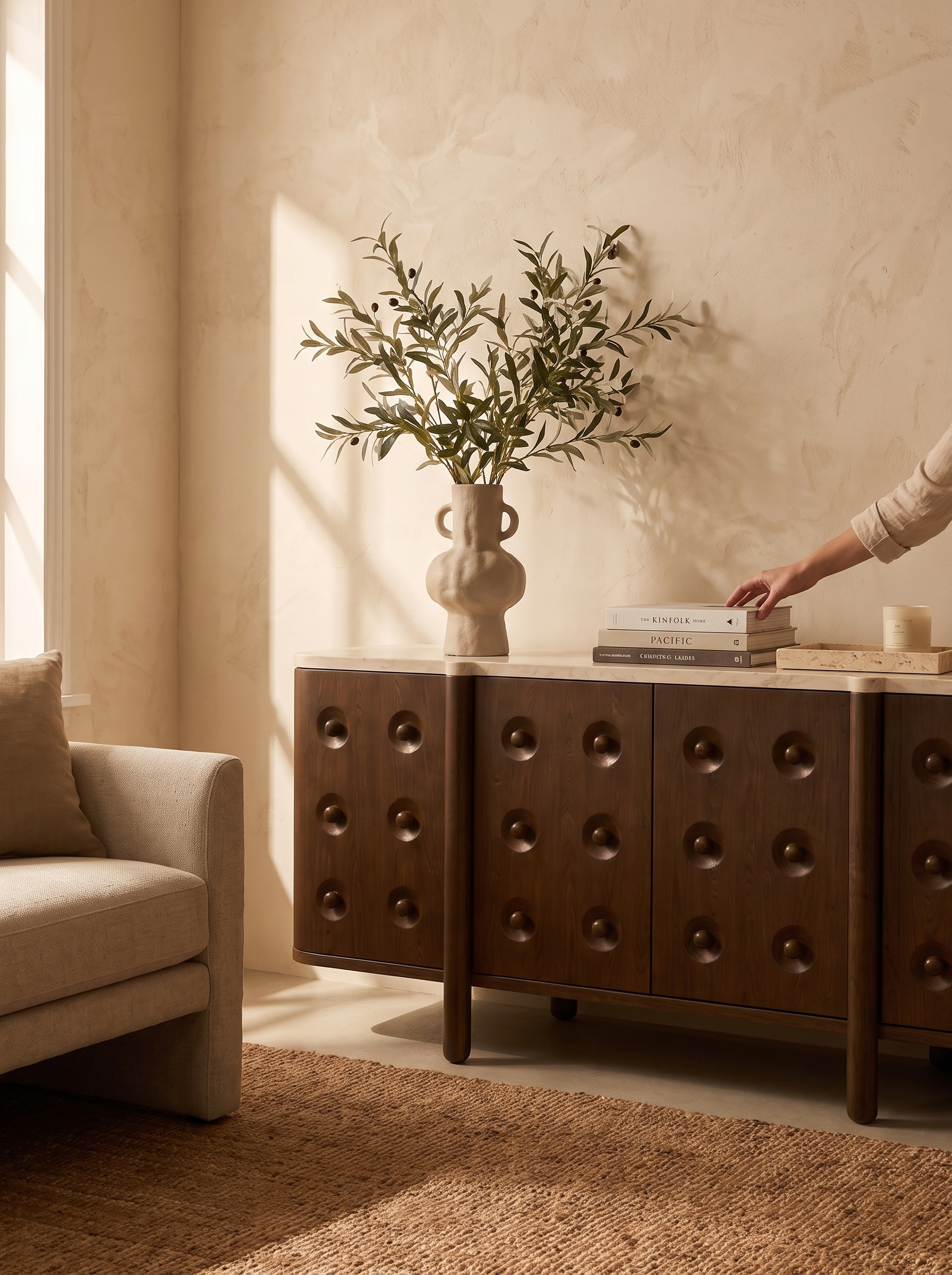 Solstice Credenza lifestyle 1