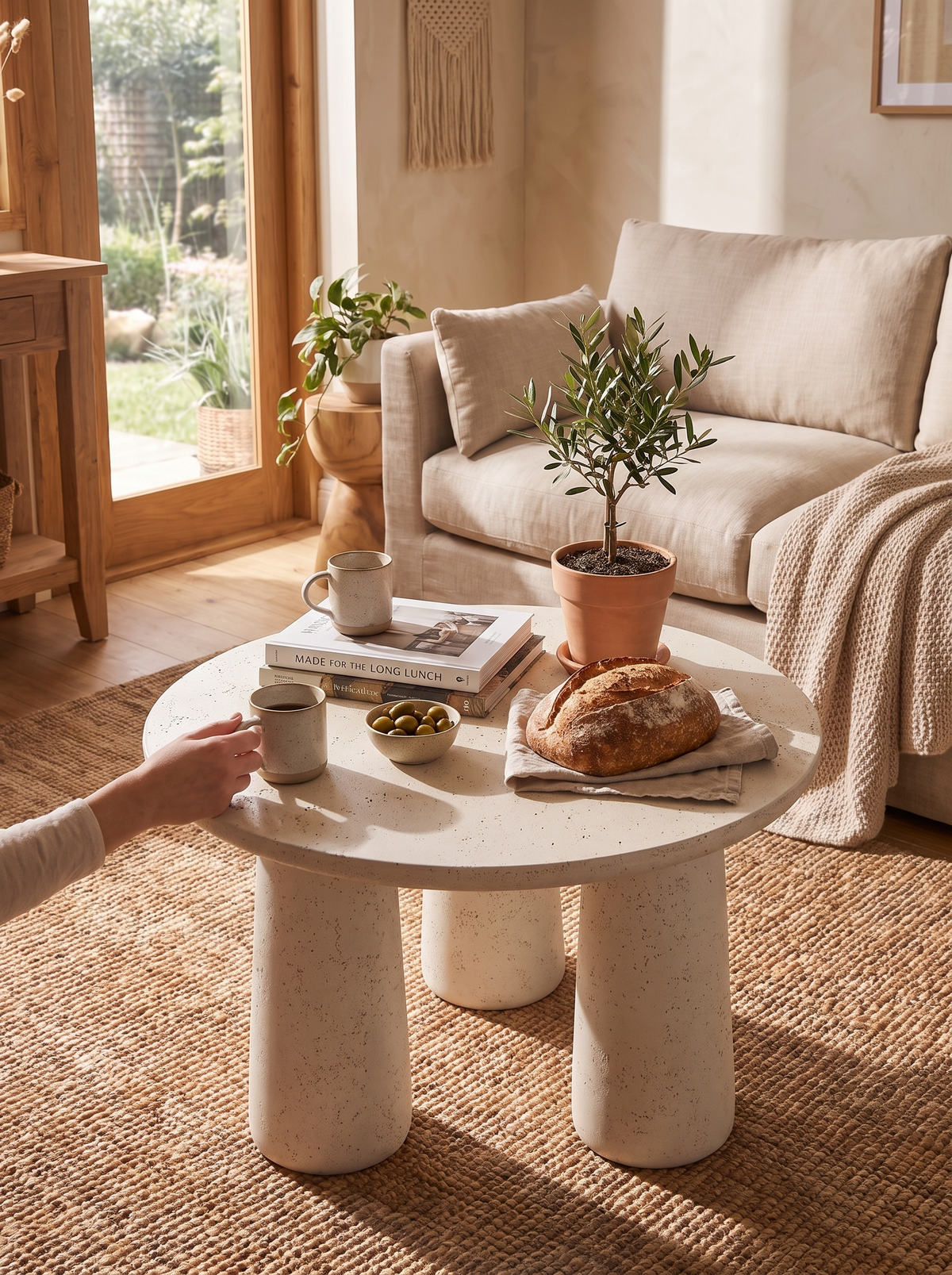 Rye Outdoor Nesting Coffee Table lifestyle 3