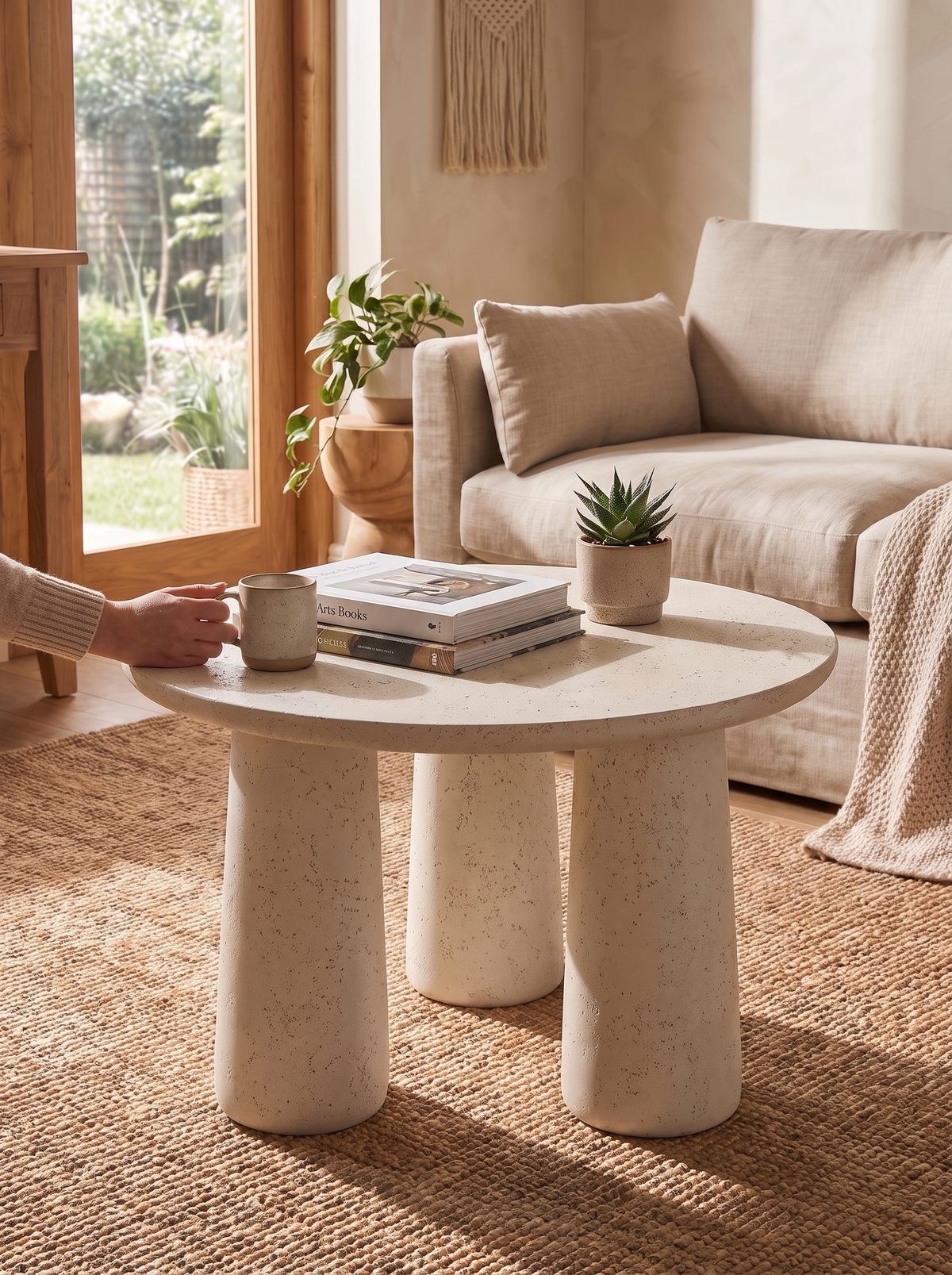 Rye Outdoor Nesting Coffee Table lifestyle 1