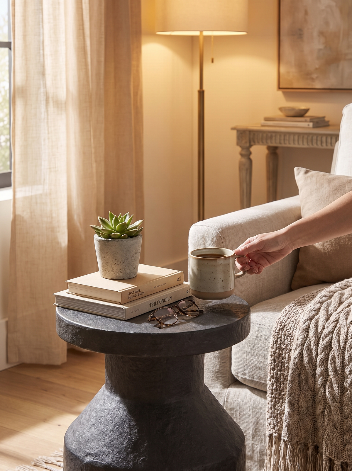 Odeon Side Table lifestyle 1