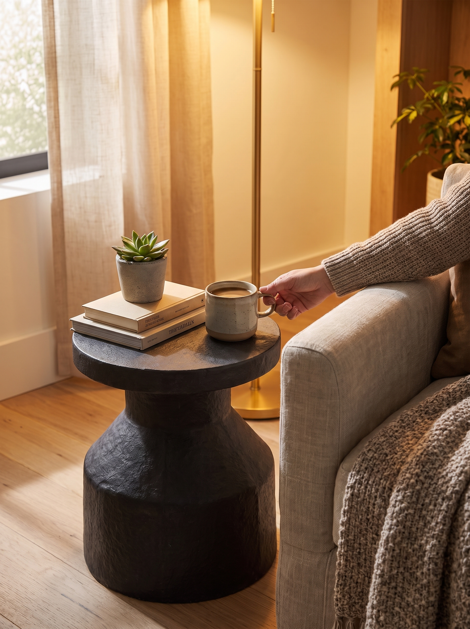 Odeon Side Table lifestyle 2