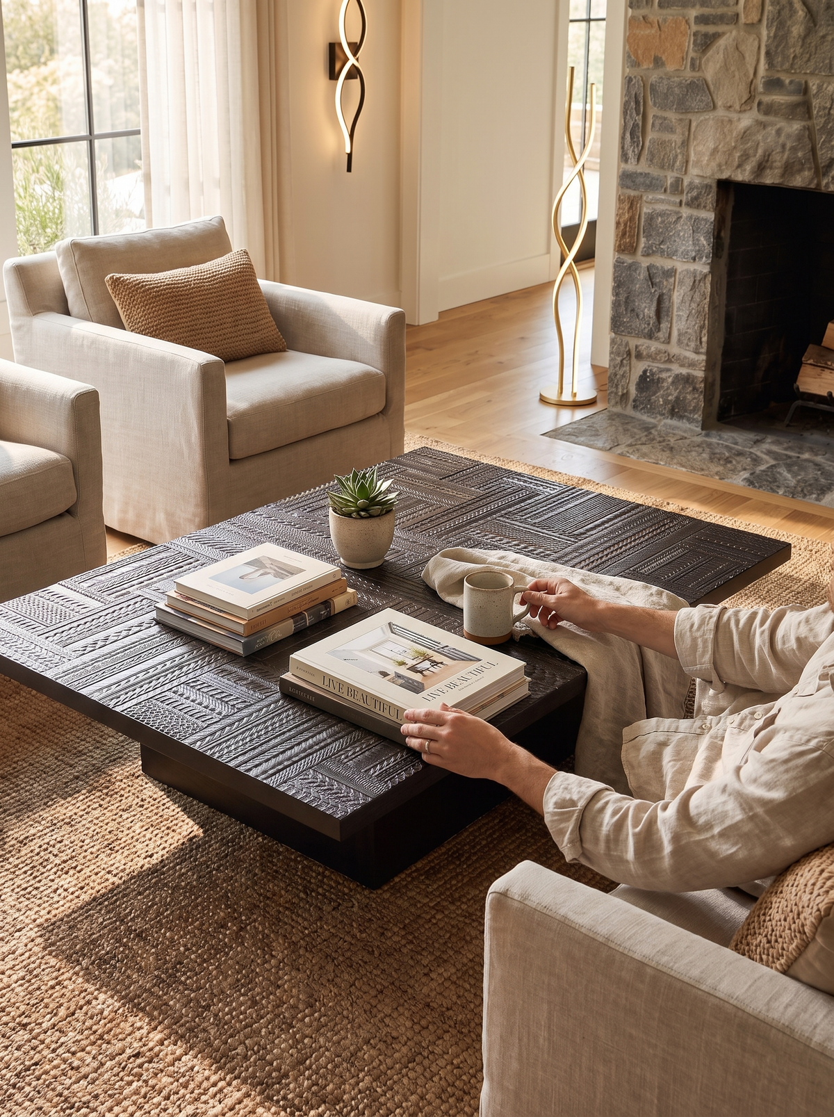 Tabwa Coffee Table lifestyle 1