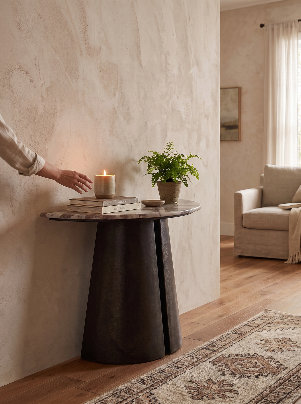 Valentina End Table lifestyle 1