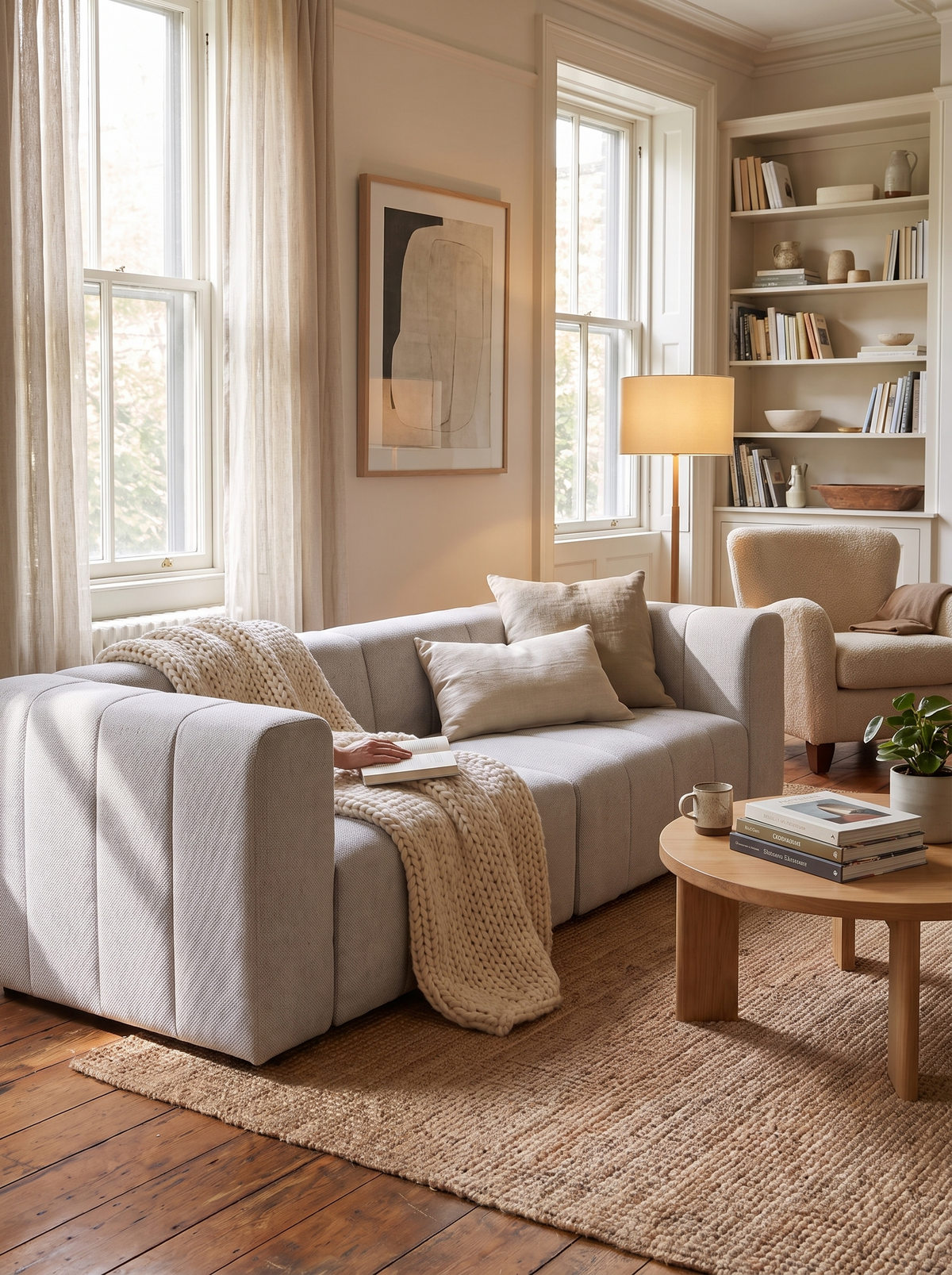 Langham Power Recliner Sectional lifestyle 2