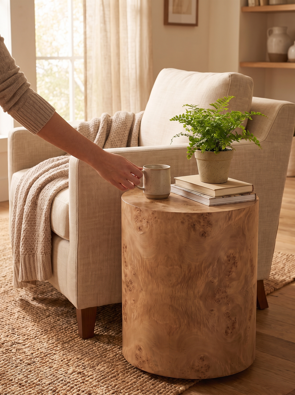 Caya End Table lifestyle 1