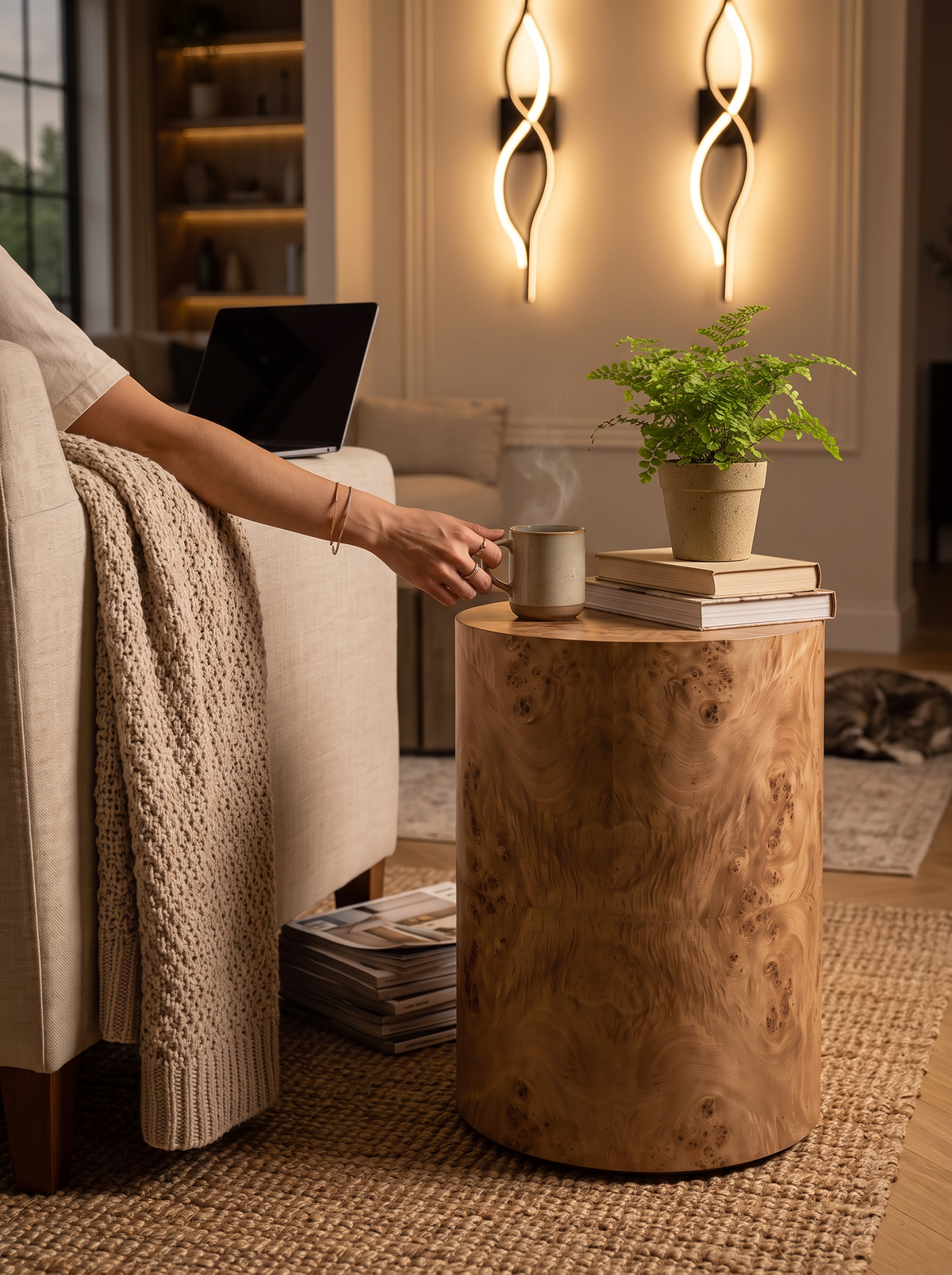 Caya End Table lifestyle 3