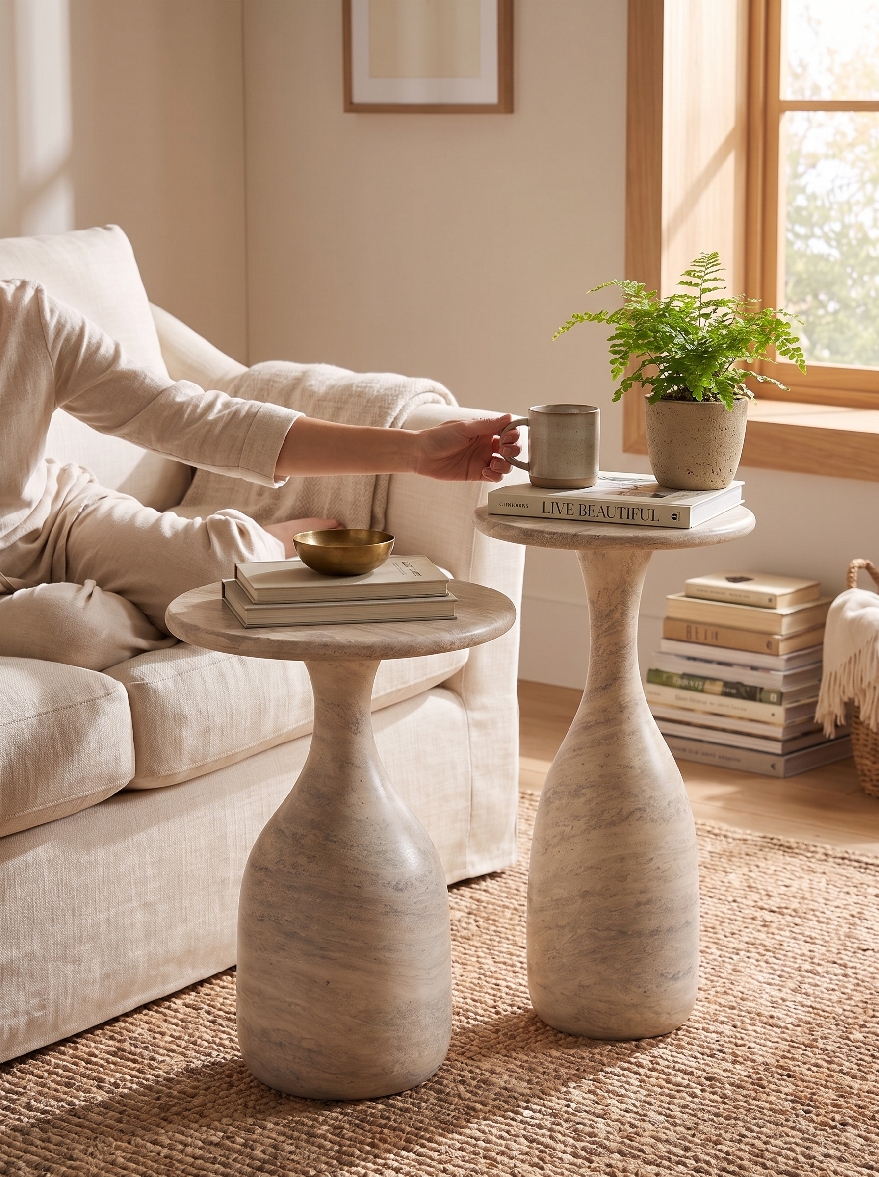 Cora Nesting End Tables lifestyle 1