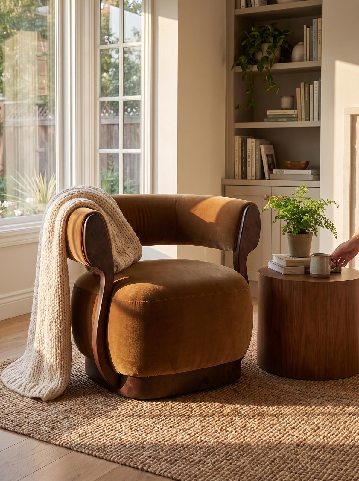 Yuri Swivel Chair lifestyle 2