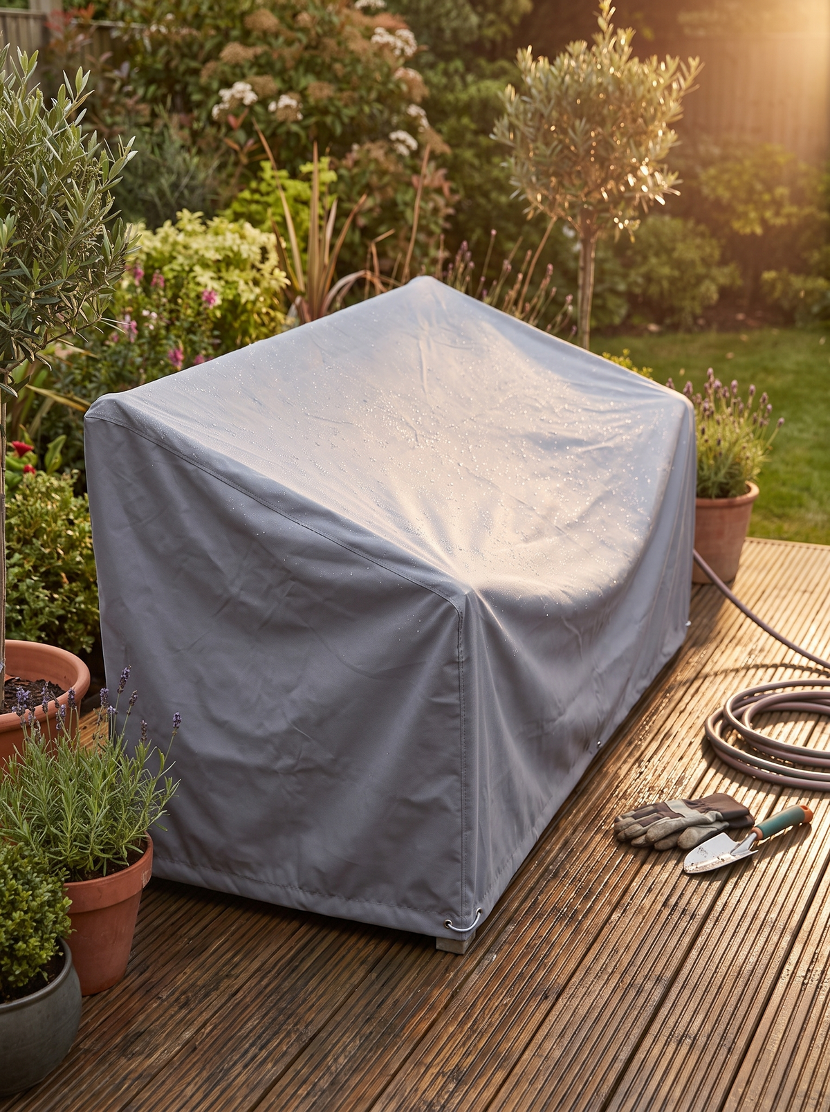 Raincover Jack Outdoor Loveseat lifestyle 2