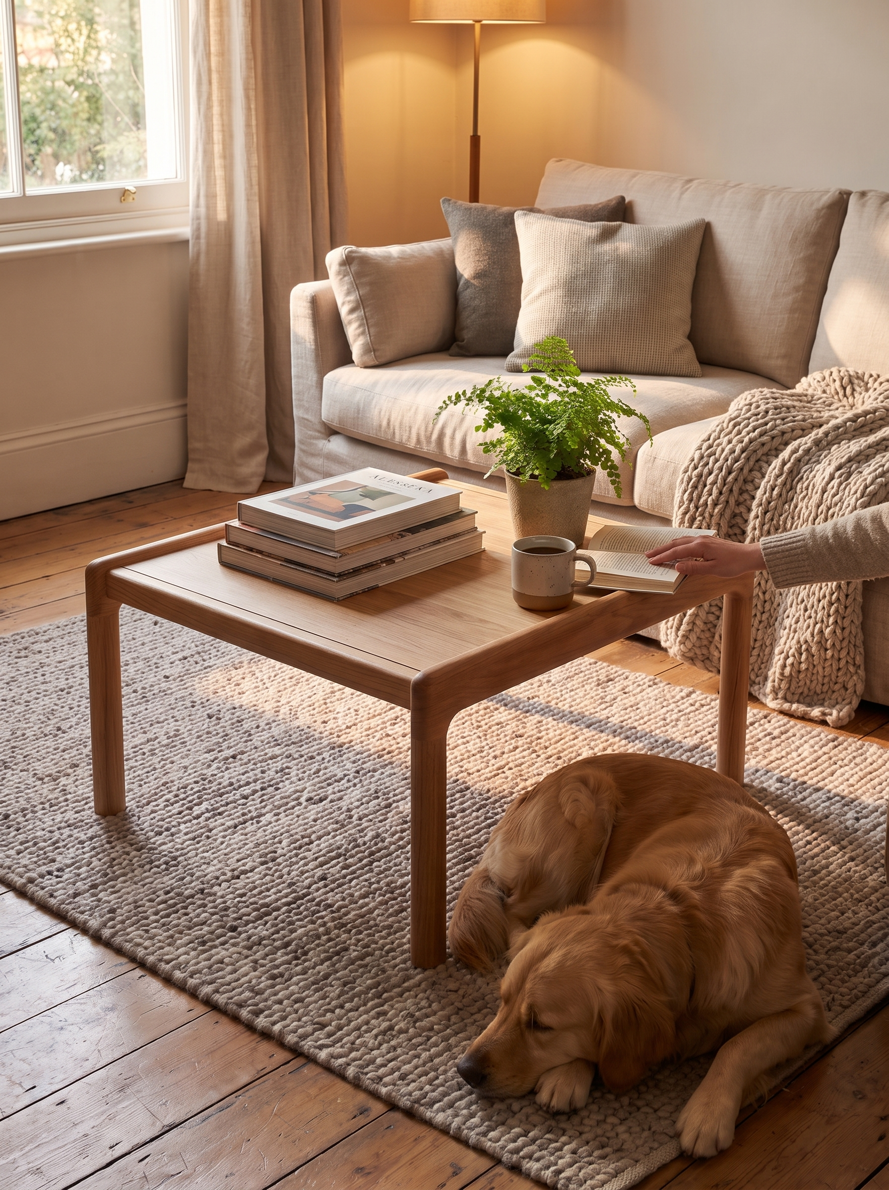 Jack Outdoor Side Table lifestyle 1