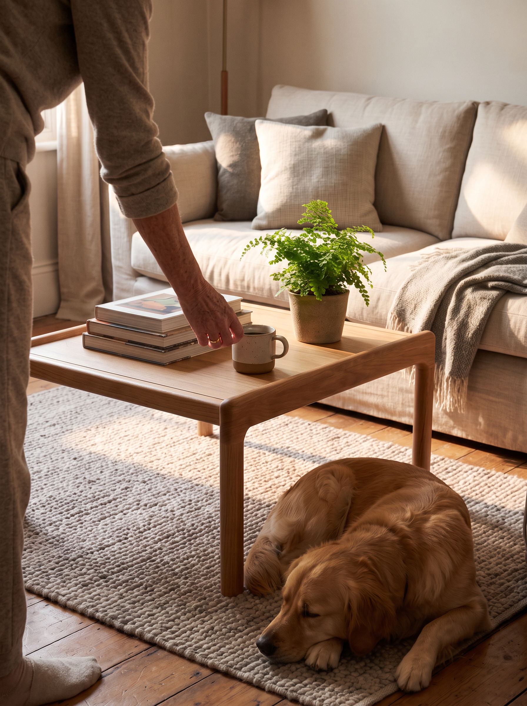 Jack Outdoor Side Table lifestyle 2