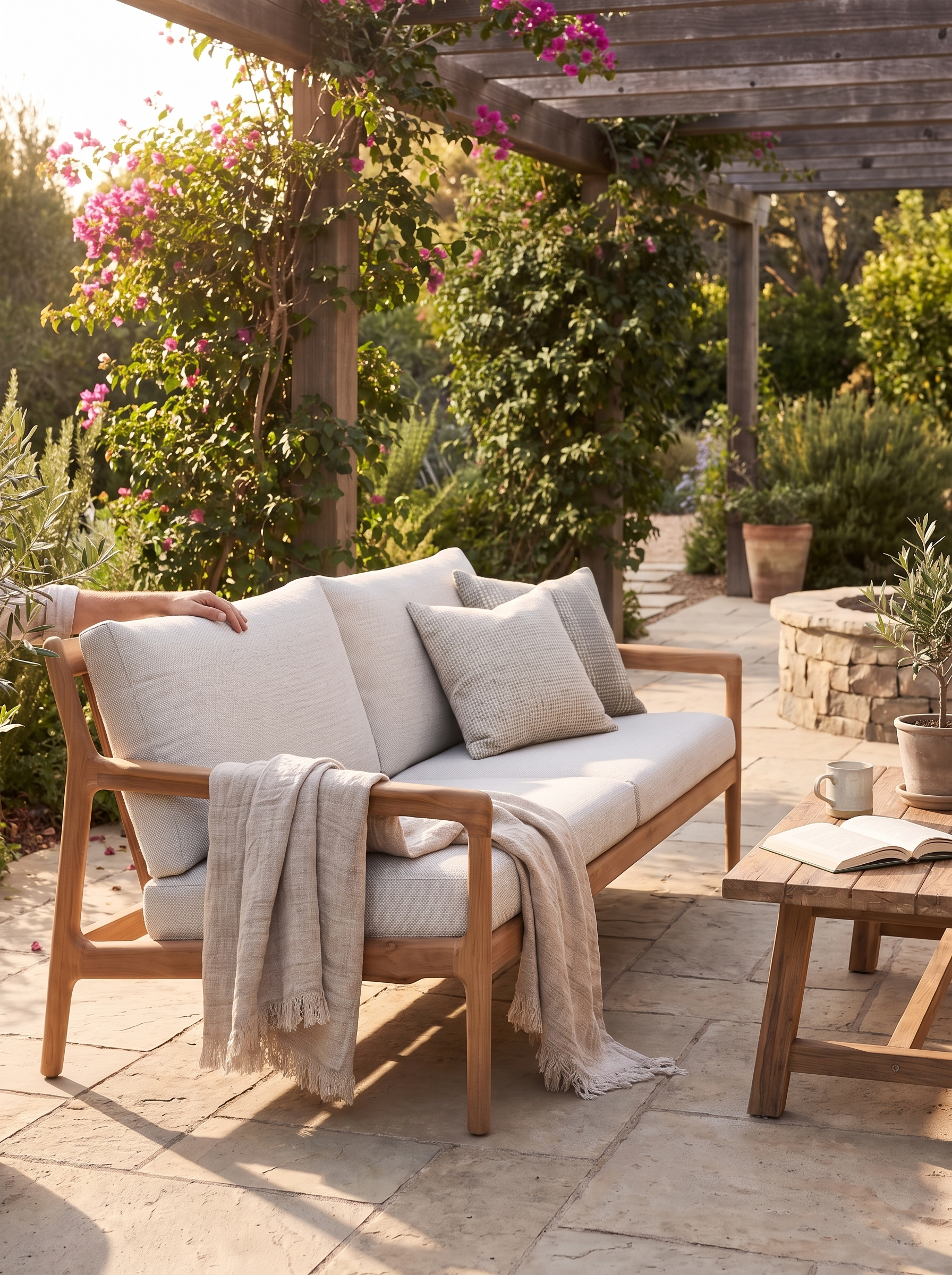 Jack Outdoor Loveseat lifestyle 1