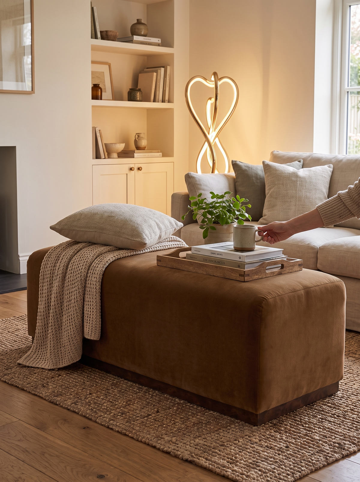 Samsoe Accent Bench lifestyle 2