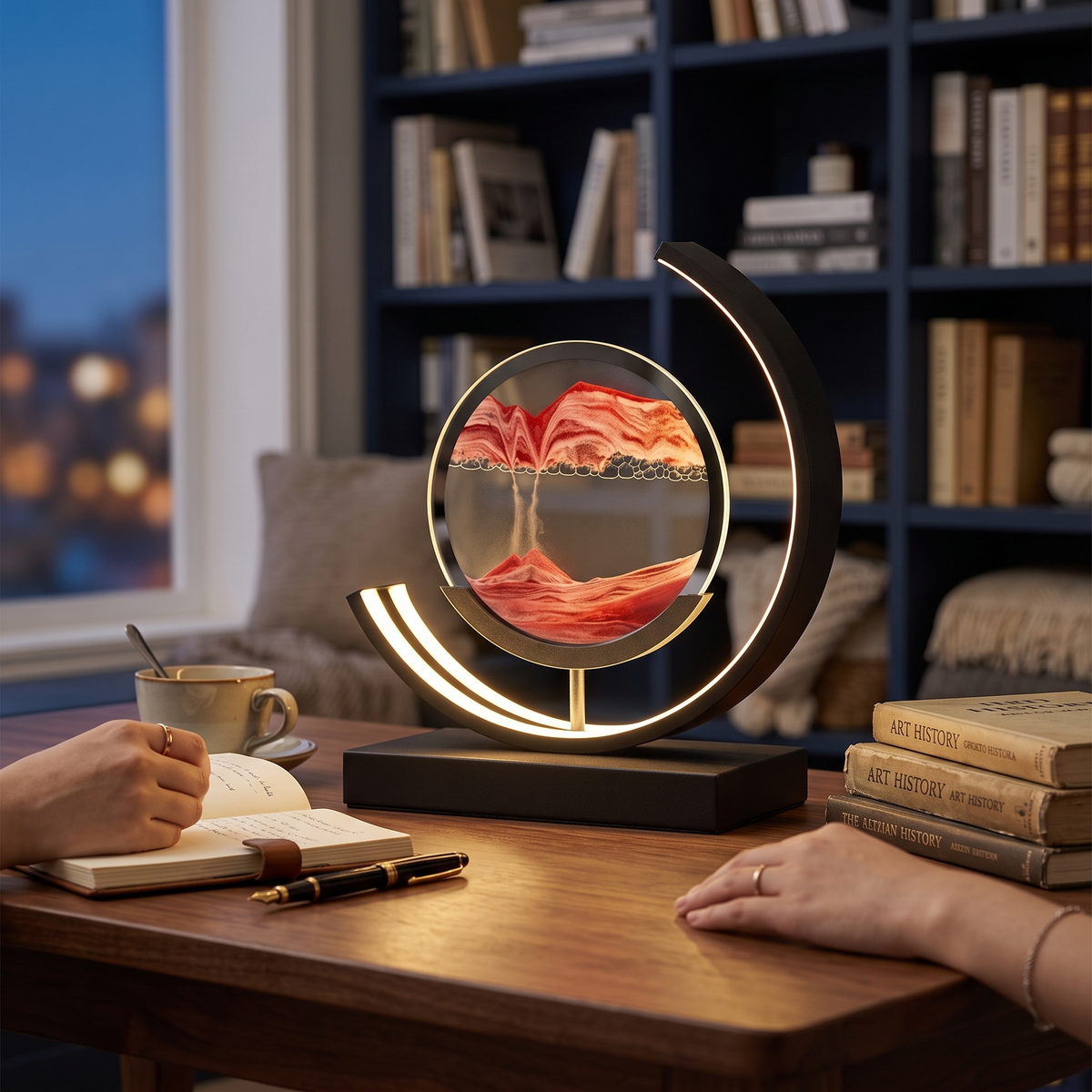 Sandlight Quicksand LED Table Lamp lifestyle