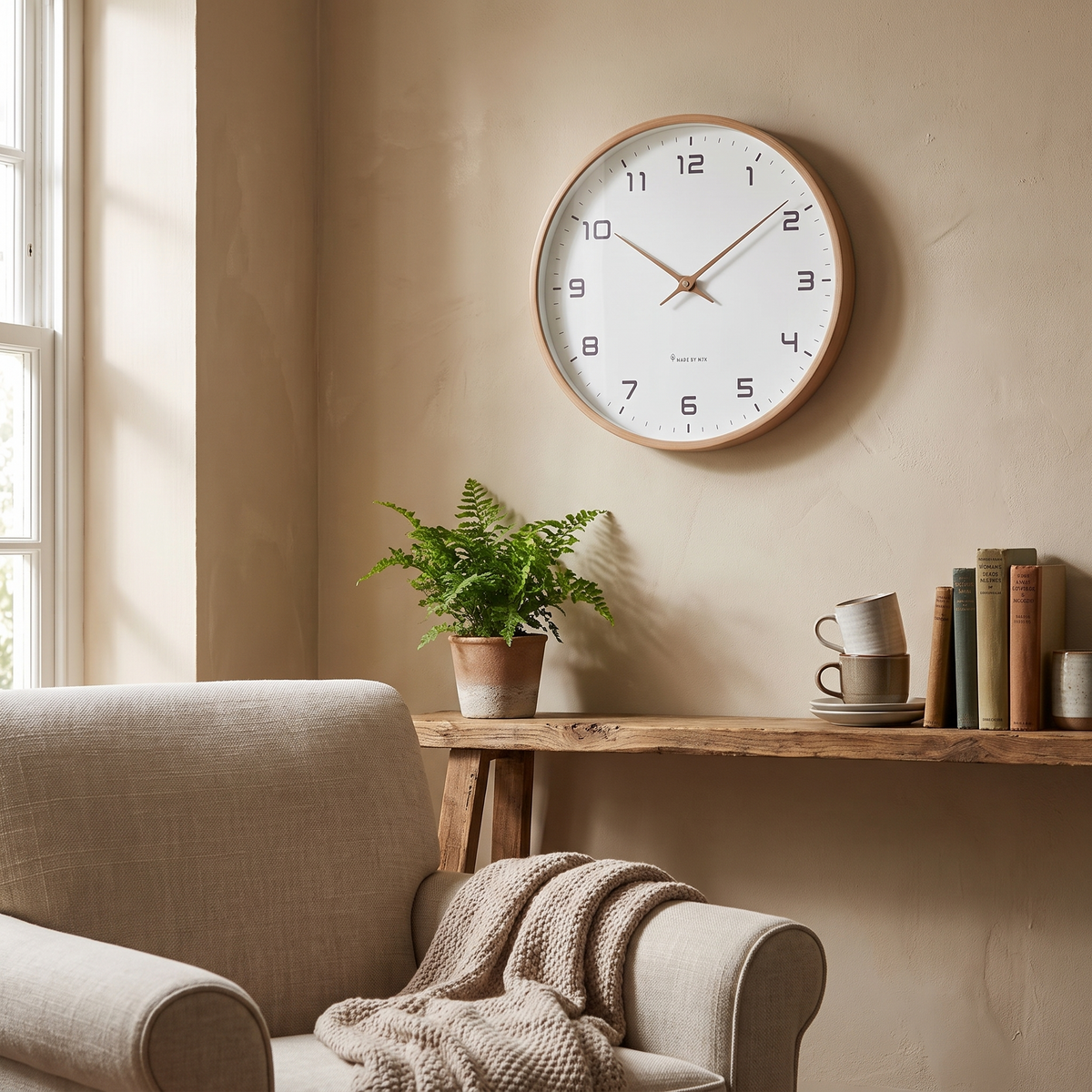 Nordic Wall Clock lifestyle