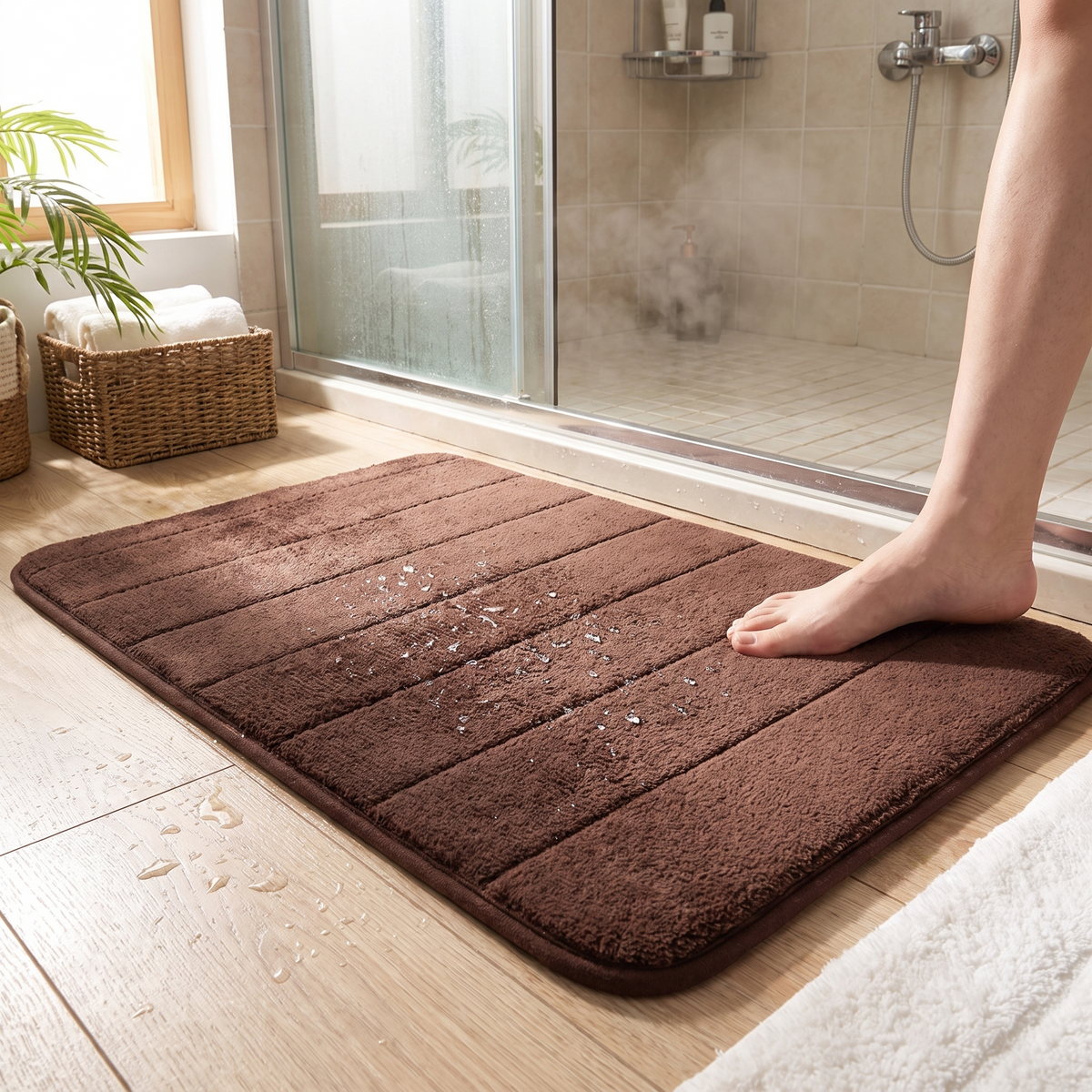 UltraSoft Absorbent Bath Mat lifestyle