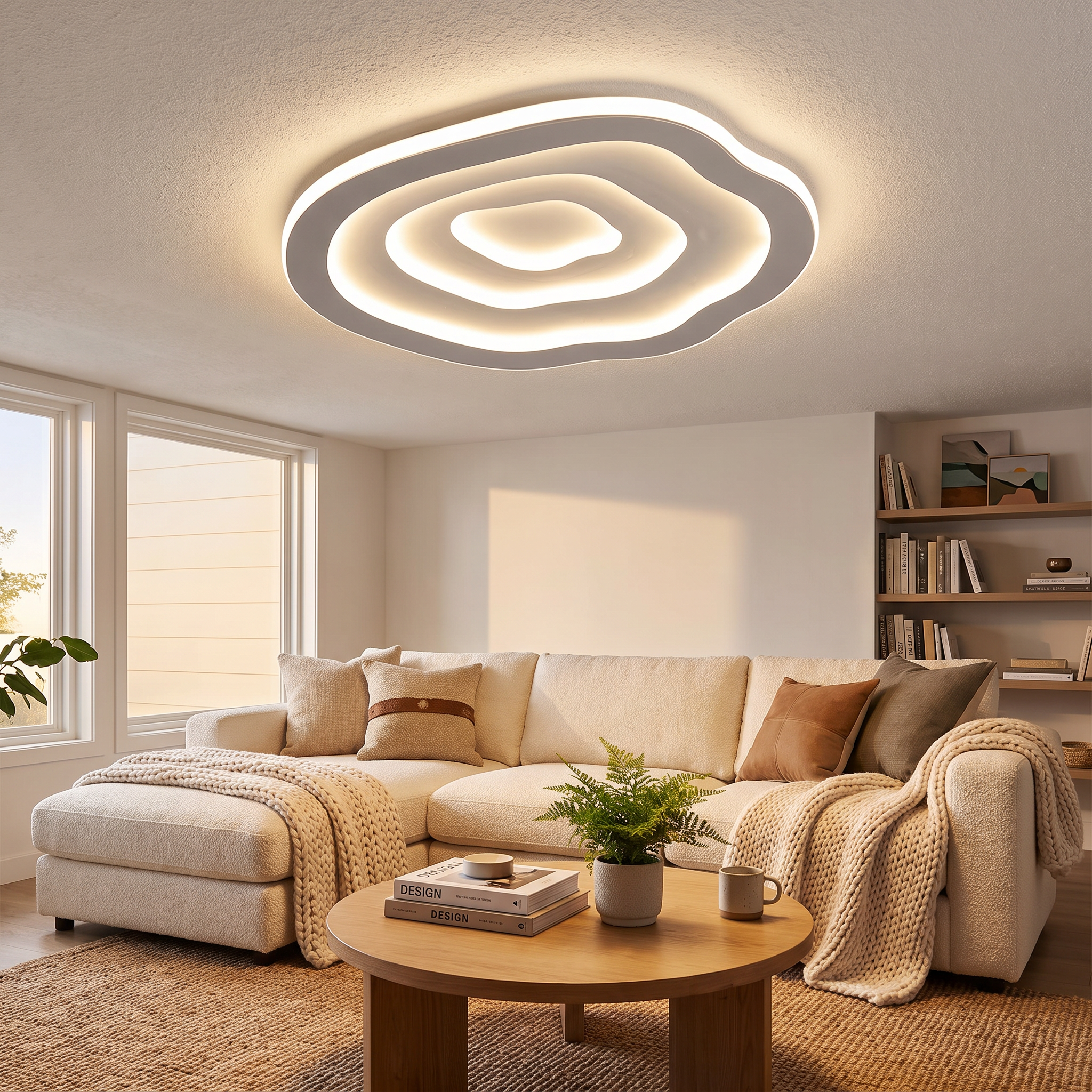 Ripple LED Ceiling Lamp lifestyle