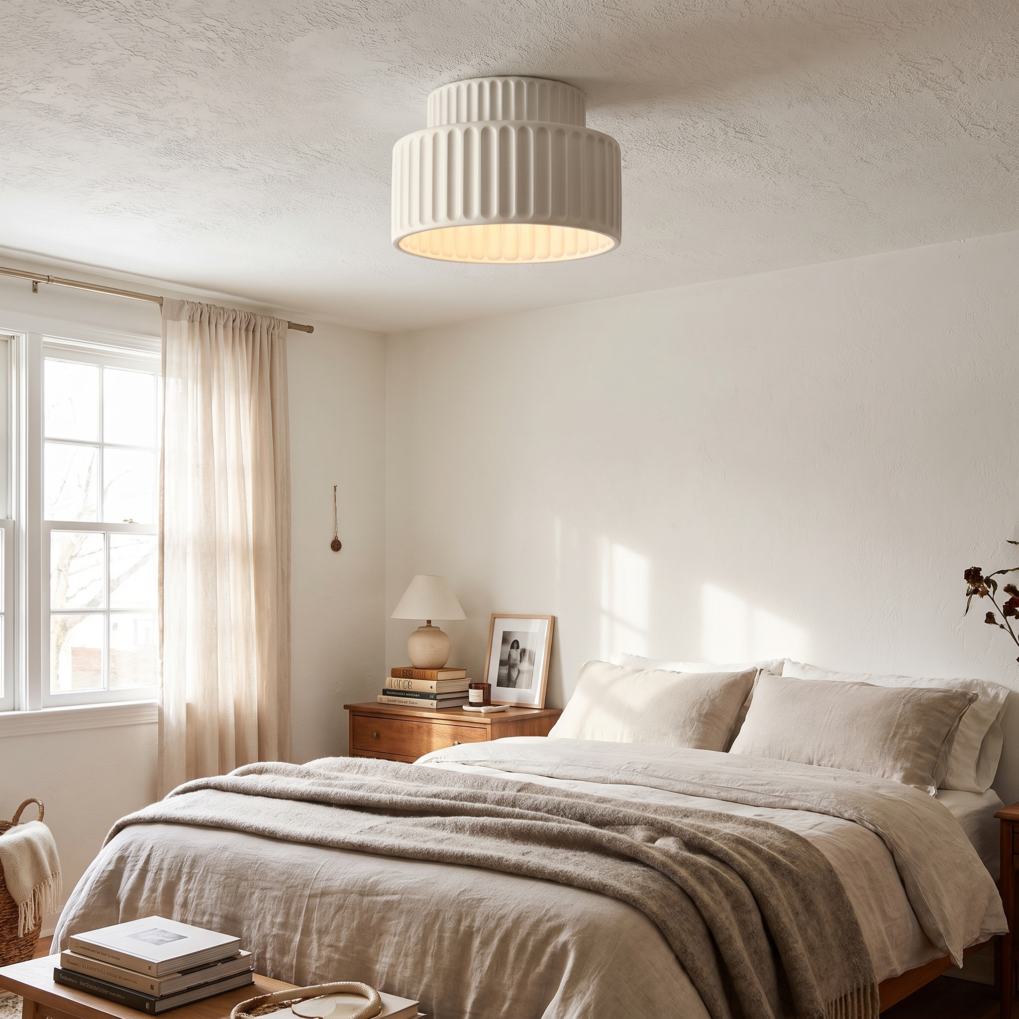 Nordic Ripple Ceiling Light lifestyle