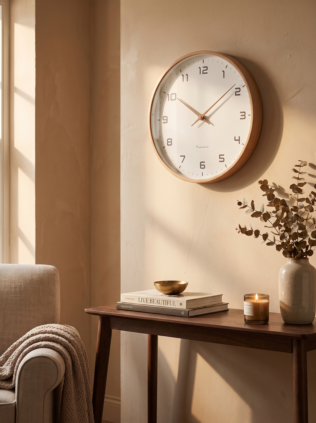 Nordic Wall Clock lifestyle 1