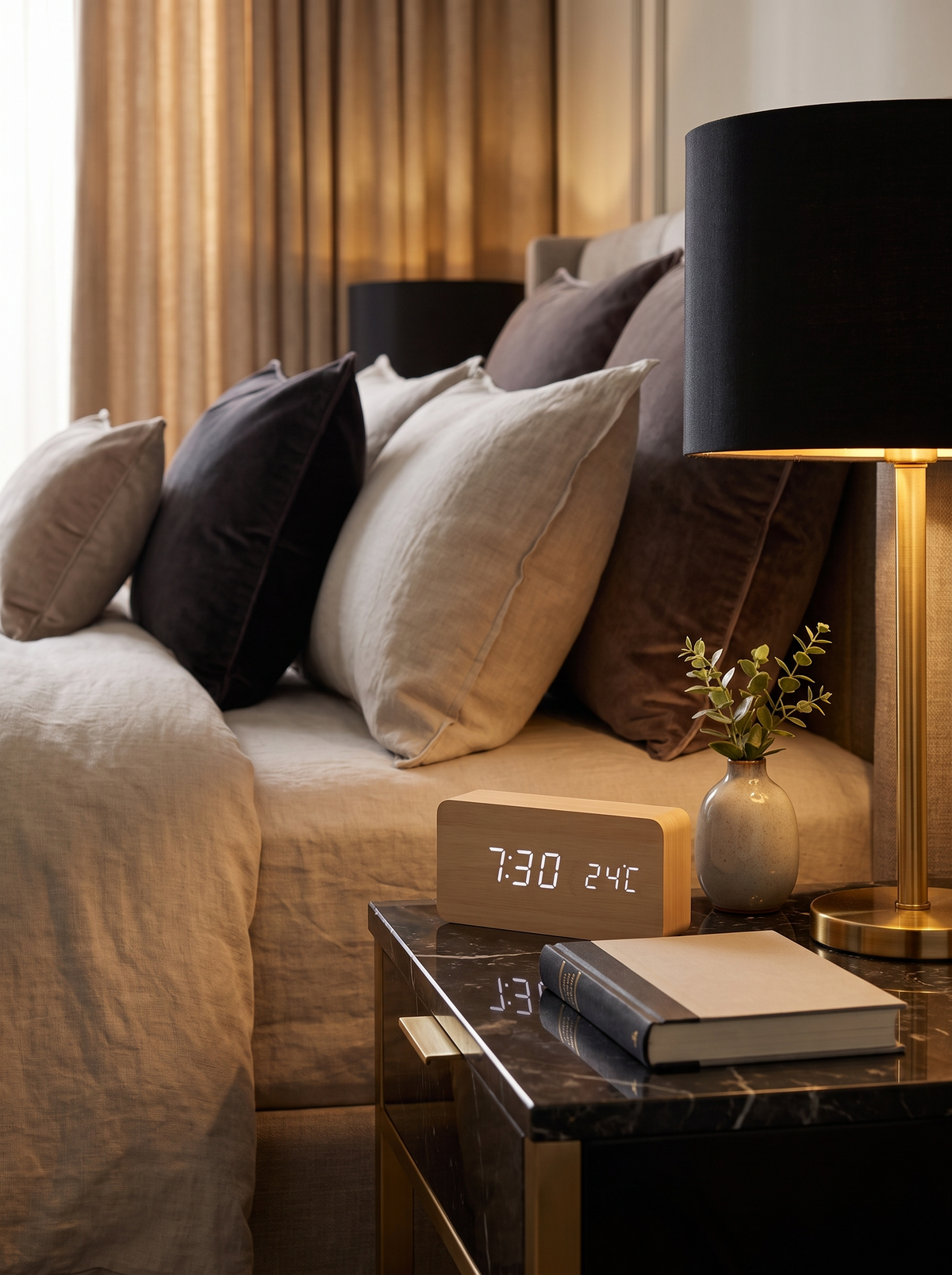 LED Smart Alarm Clock lifestyle 2