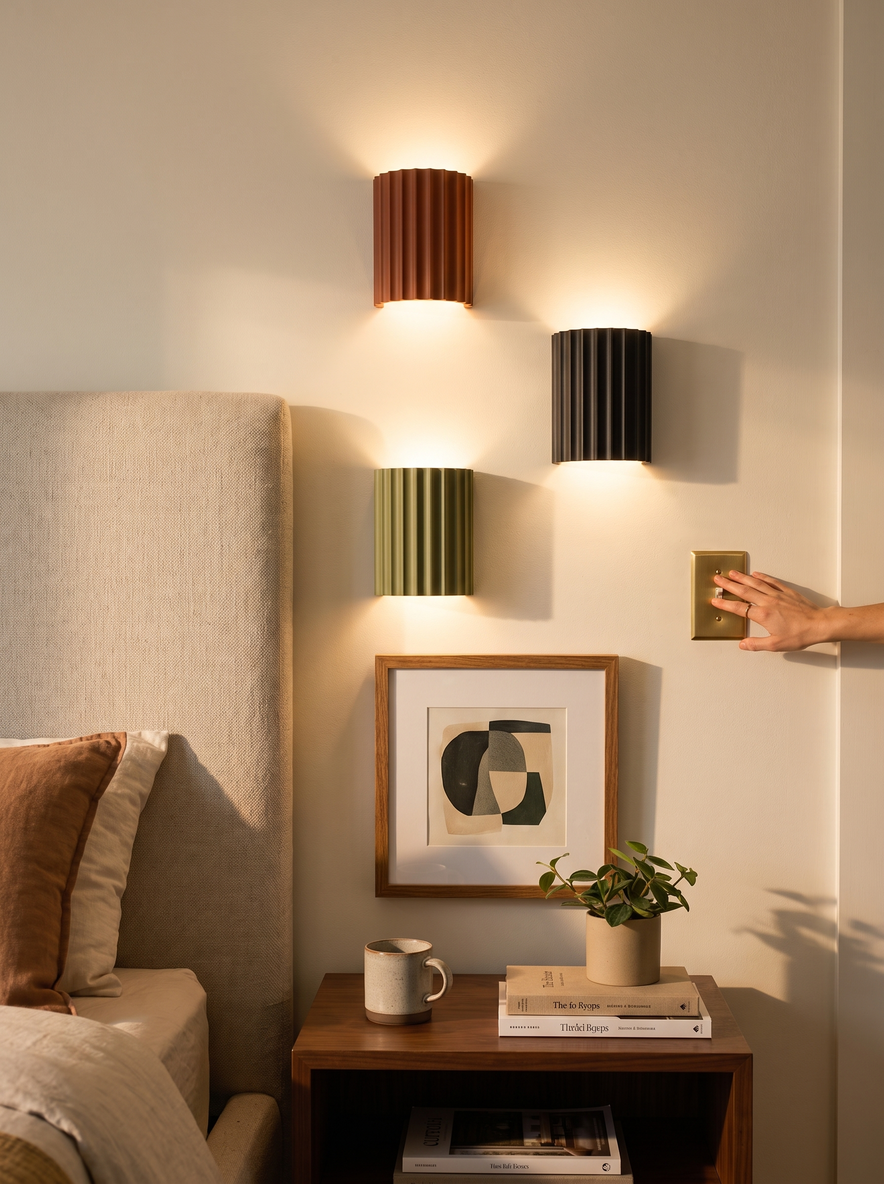 Nordic Modern Resin Wall Lamp lifestyle 3