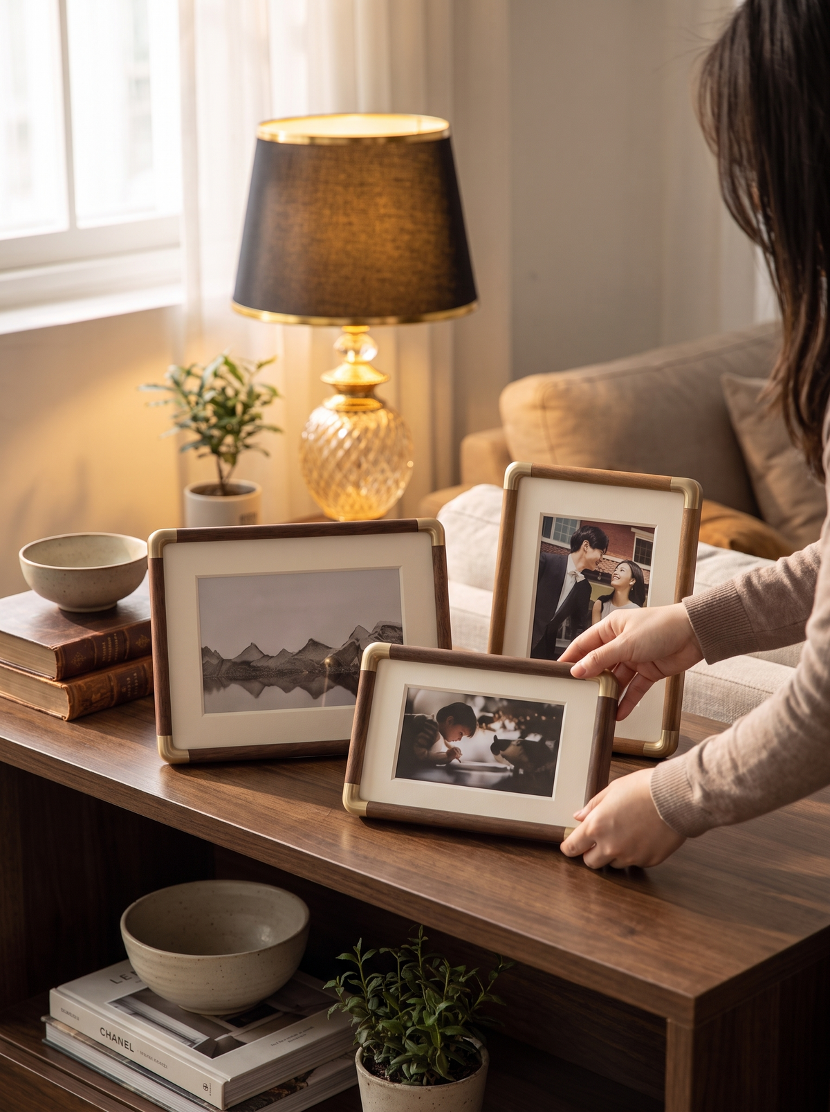 Brooks Tabletop Photo Frame lifestyle 2
