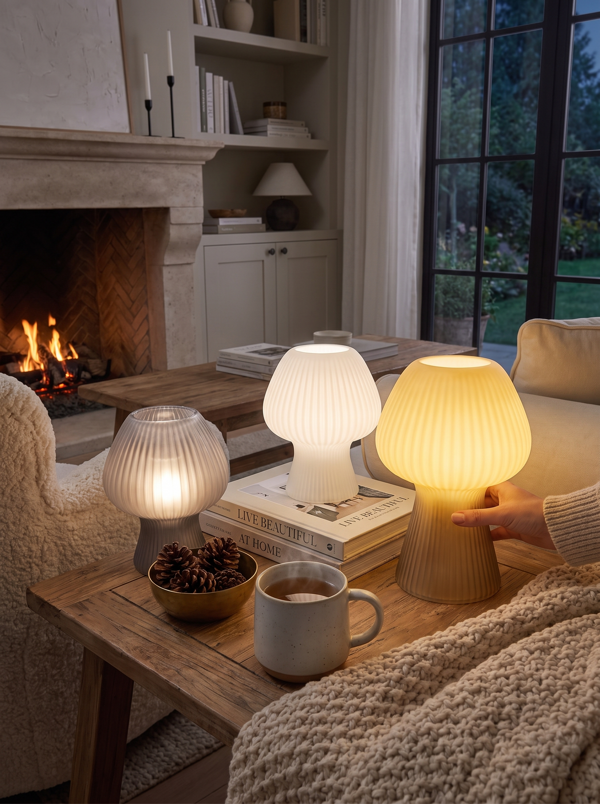 Vintage Bedside Table Lamp lifestyle 2